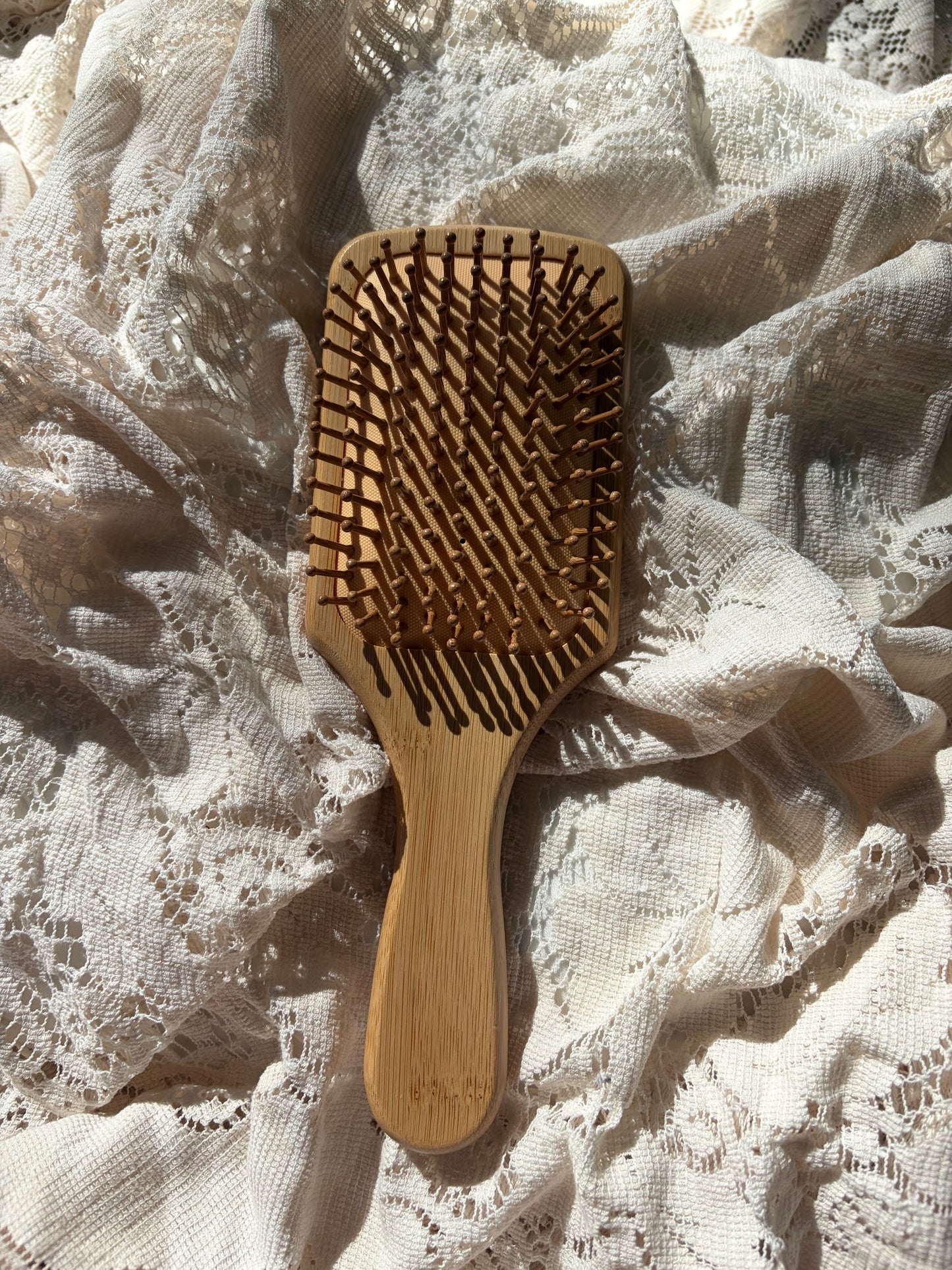 Swan no. 2 Hand Painted Hairbrush