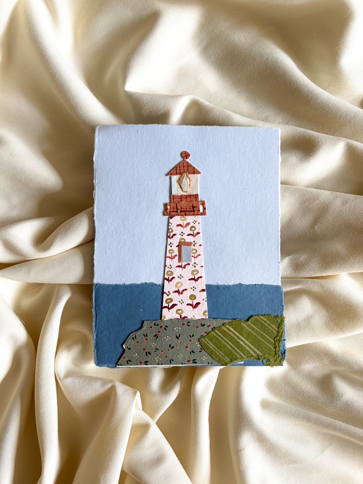 Collage Lighthouse Studies no.2 - Original Art