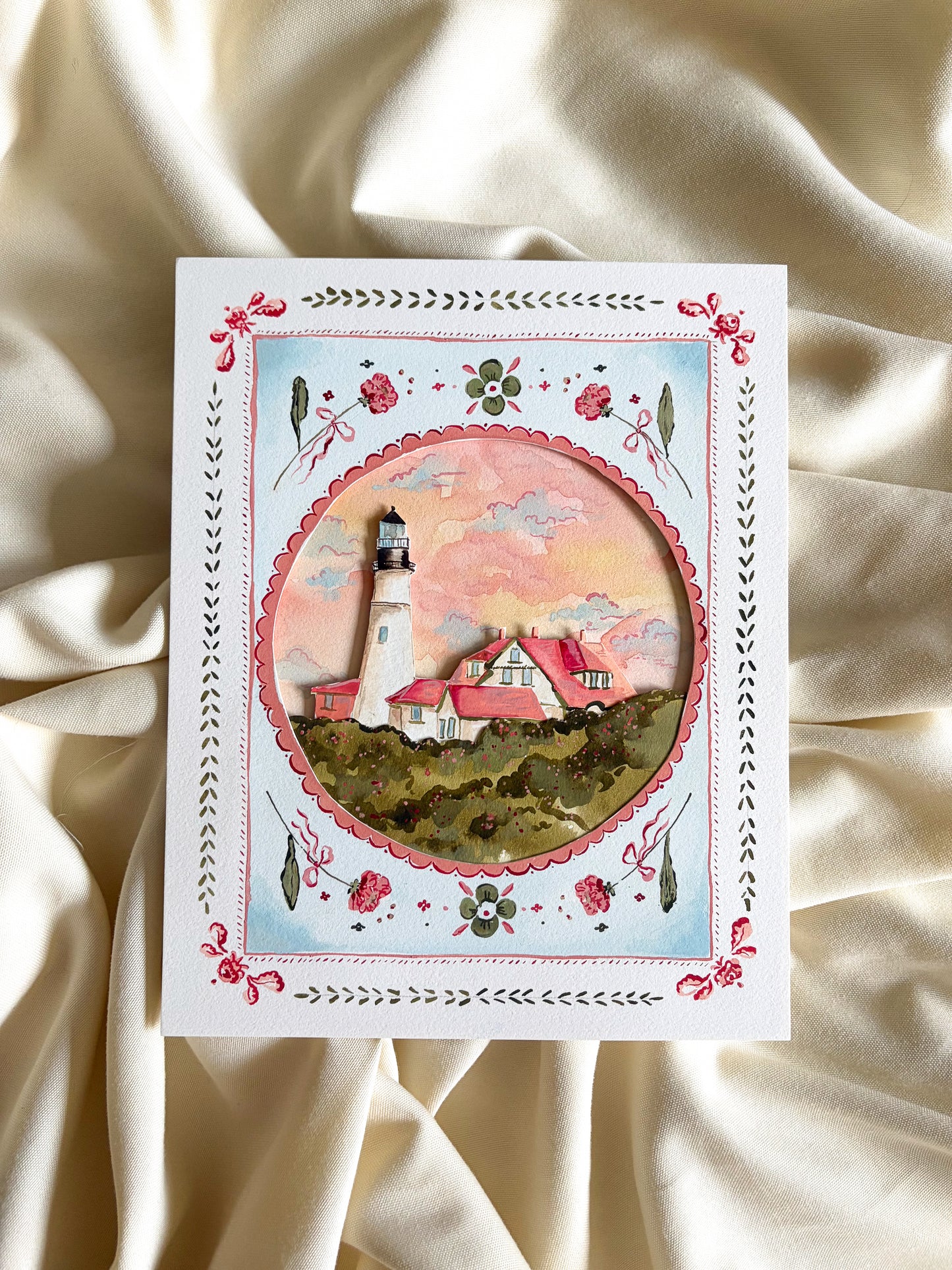 Portland Headlight no.10 - Original Art
