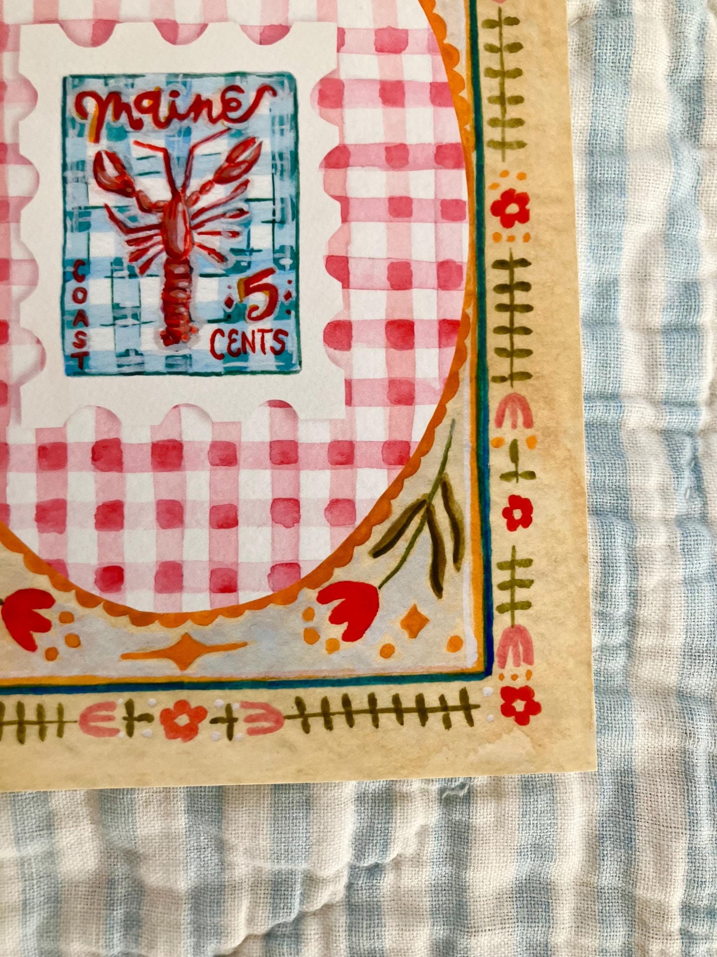 Greetings from Maine Print