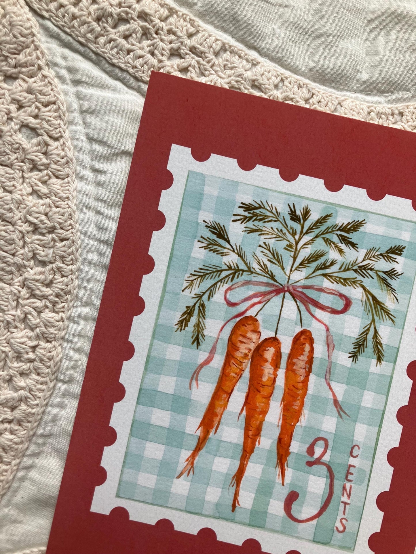 Carrot Postage Print
