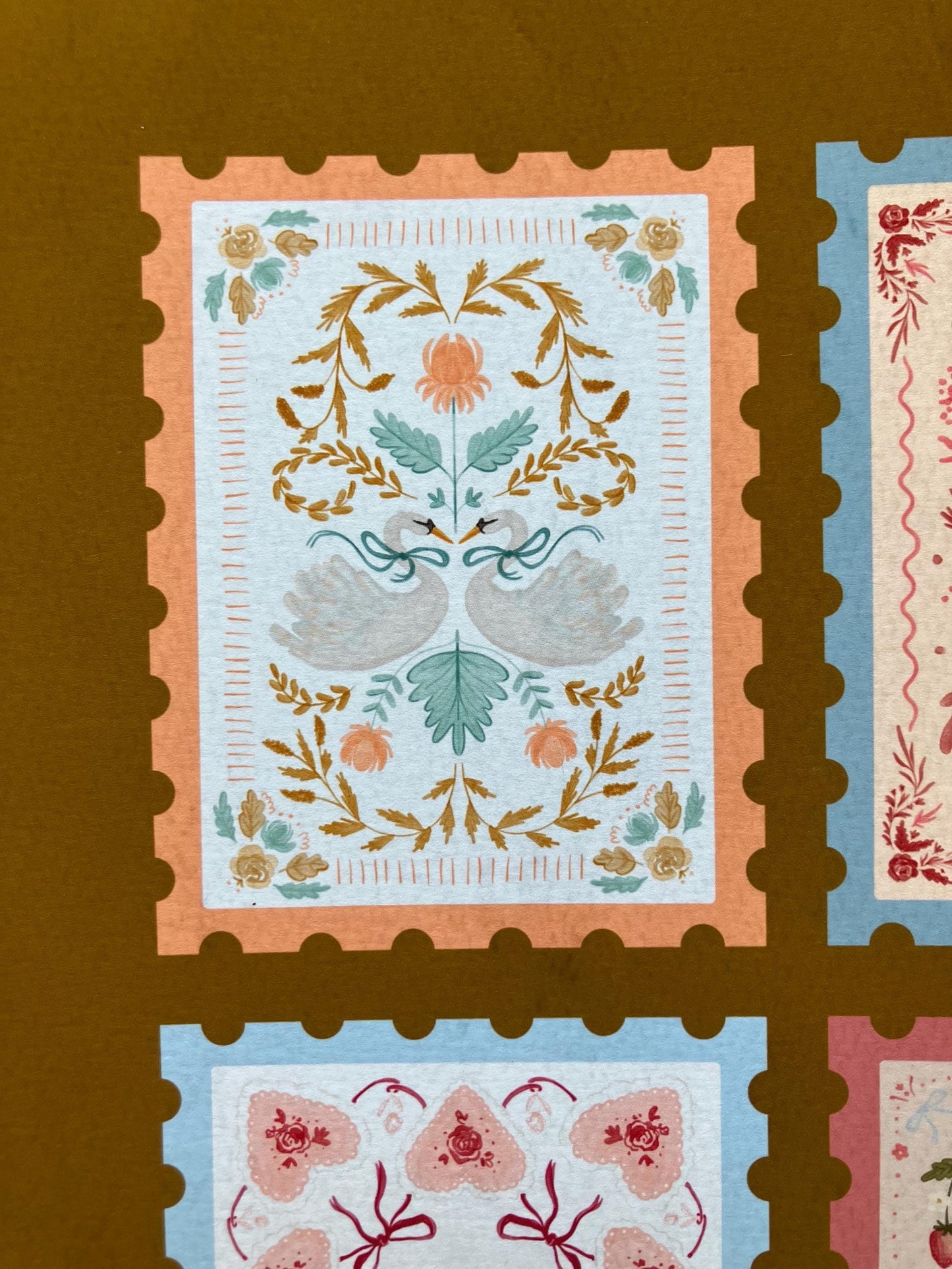 Vintage Postage Print