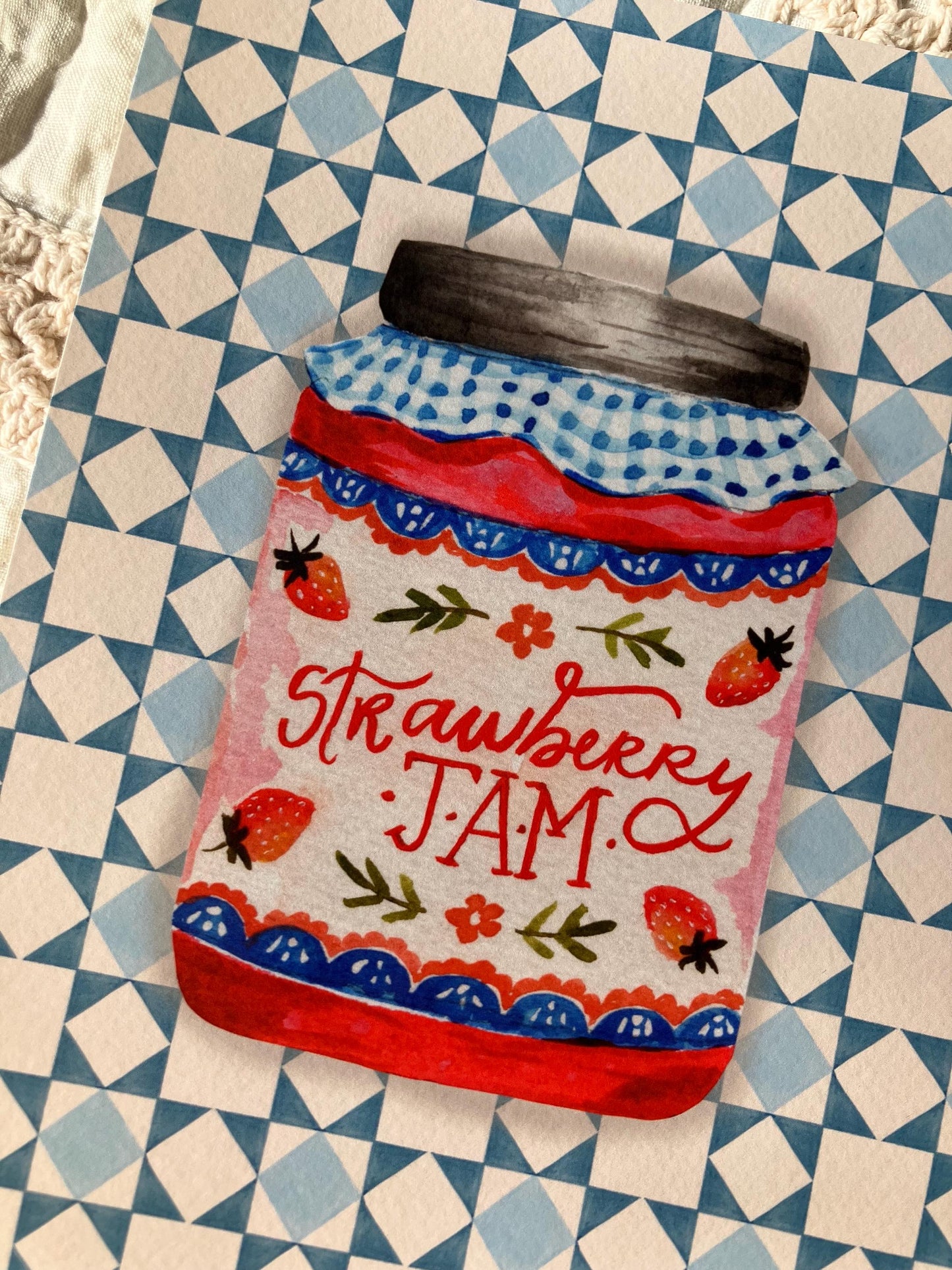 Strawberry Jam Print