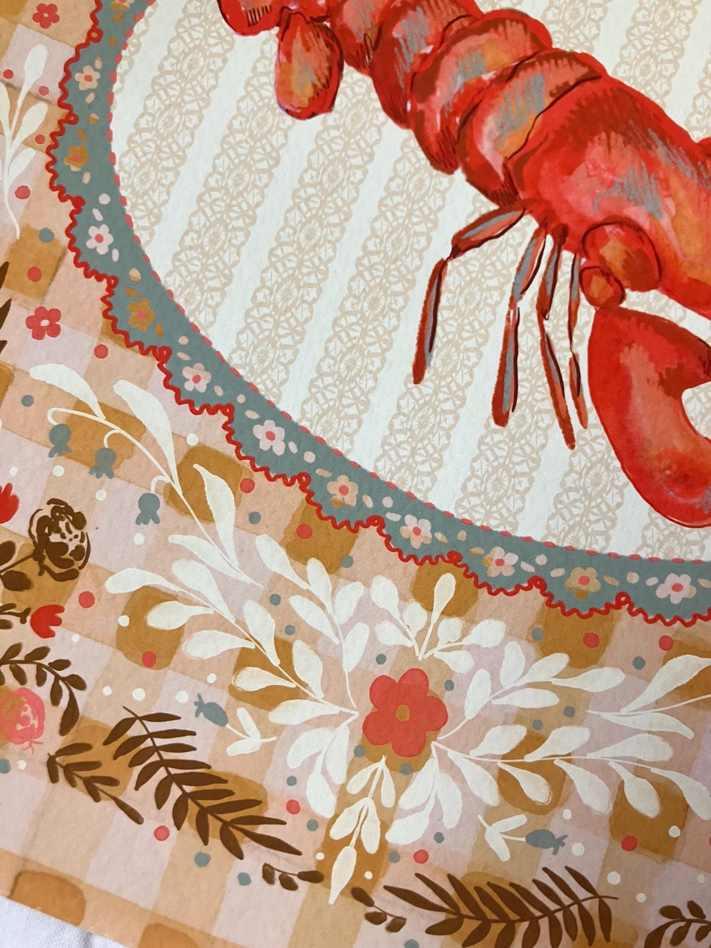 Summer Lobster Print