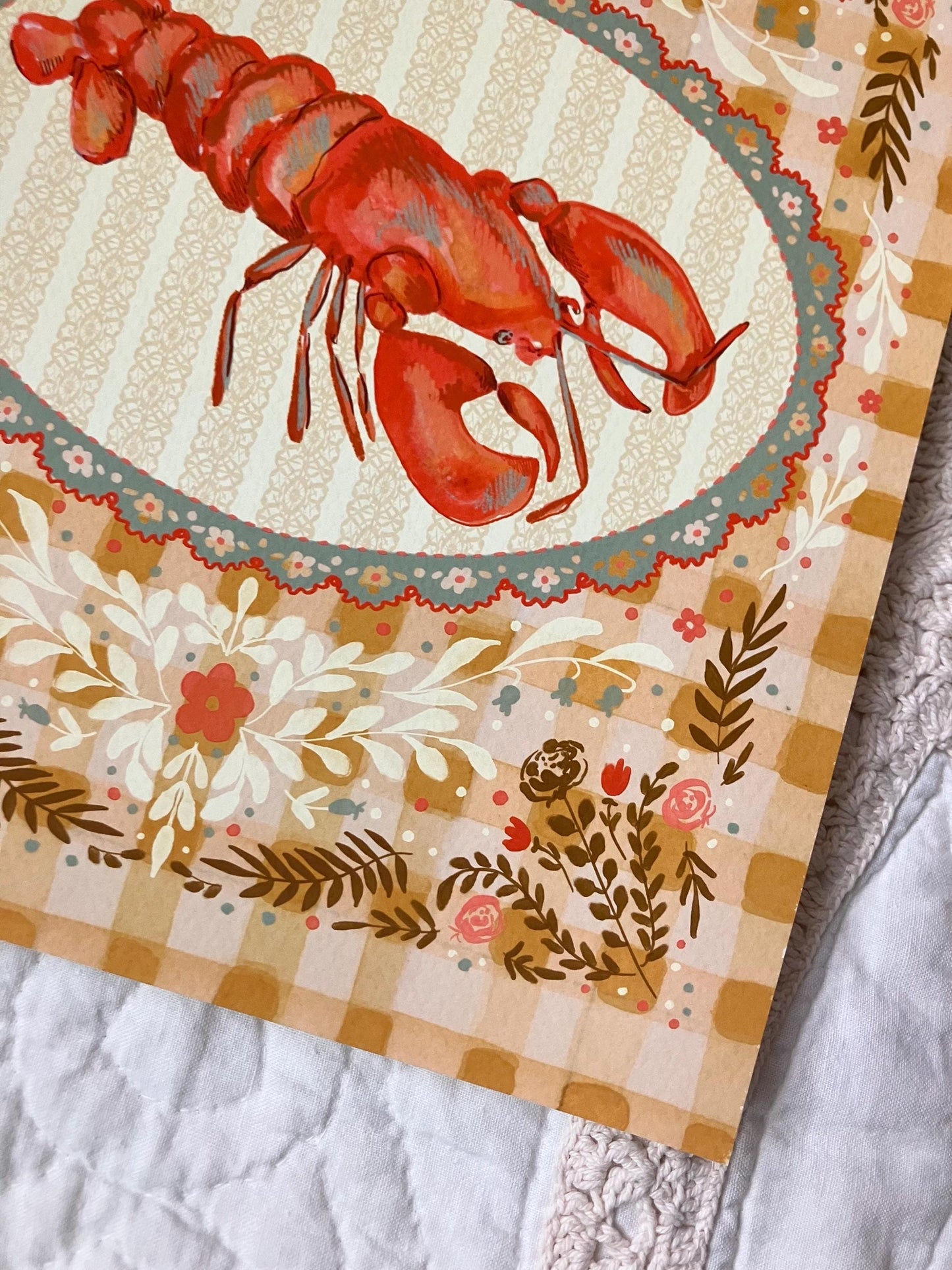 Summer Lobster Print
