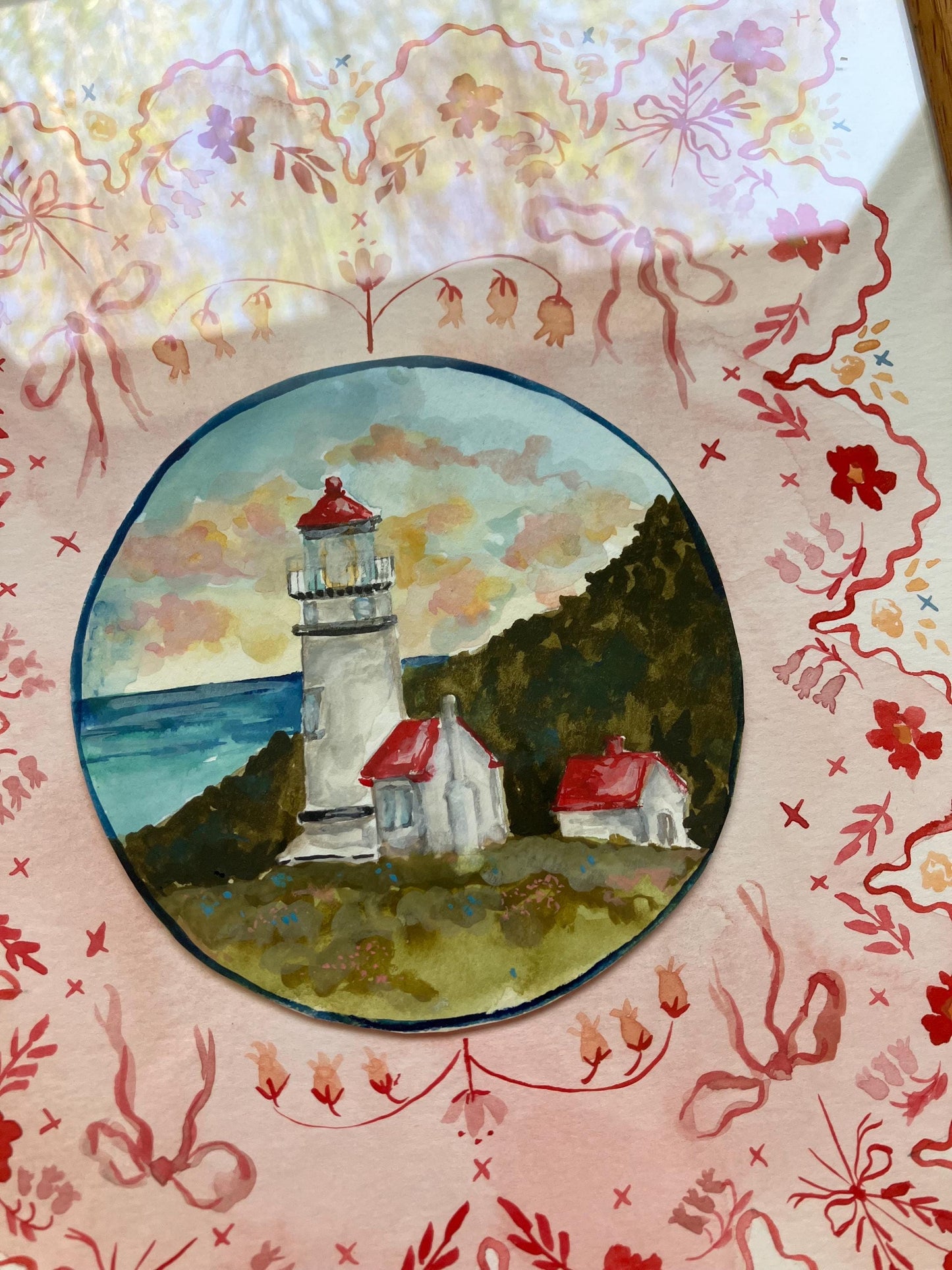 Heceta Head Lighthouse no. 1 - Original Artowrk