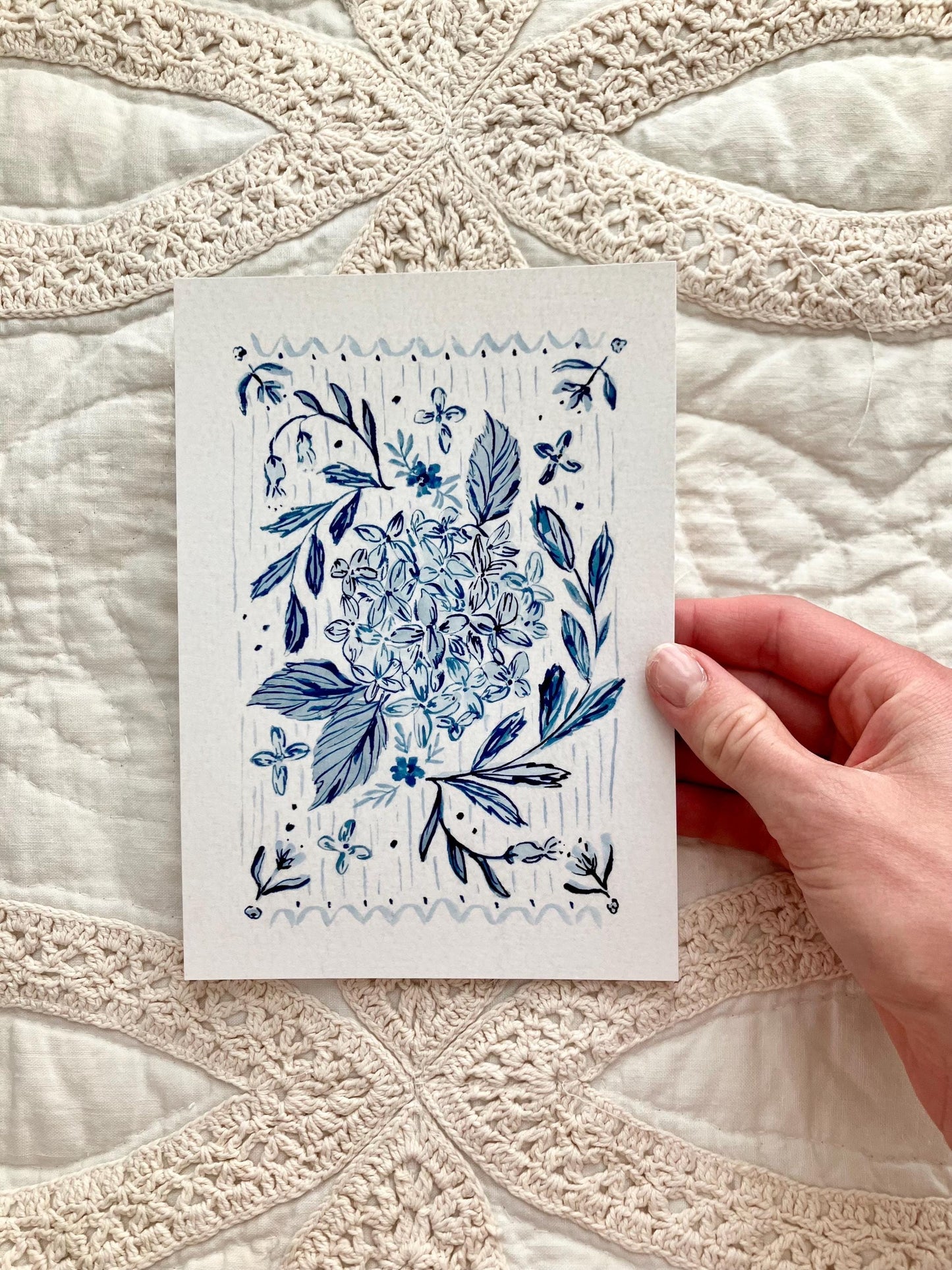Hydrangea Study no. 1 Print