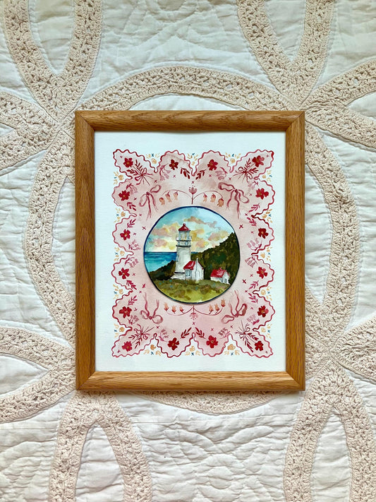 Heceta Head Lighthouse no. 1 - Original Artowrk