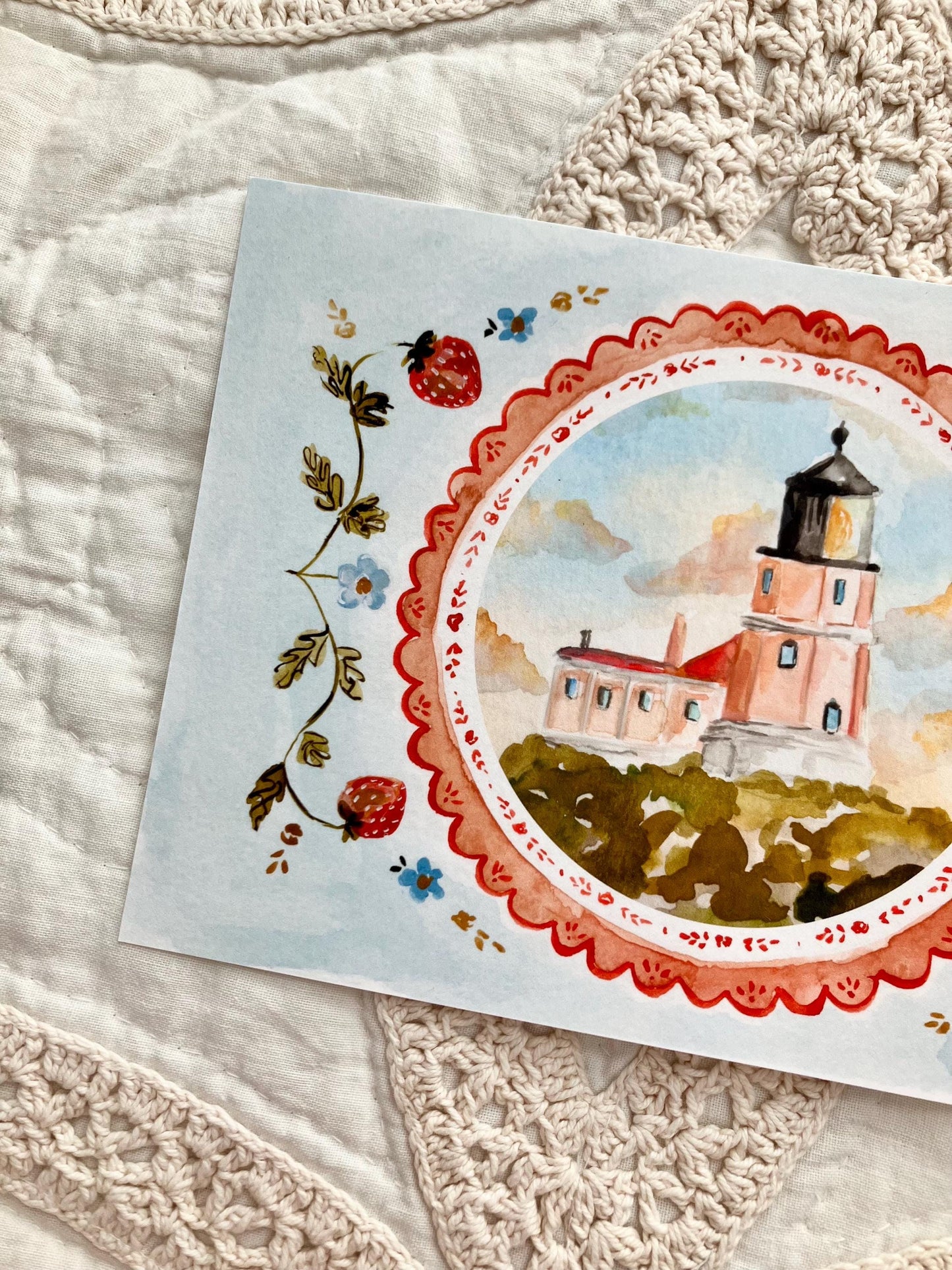 Split Rock Lighthouse no. 1 Print