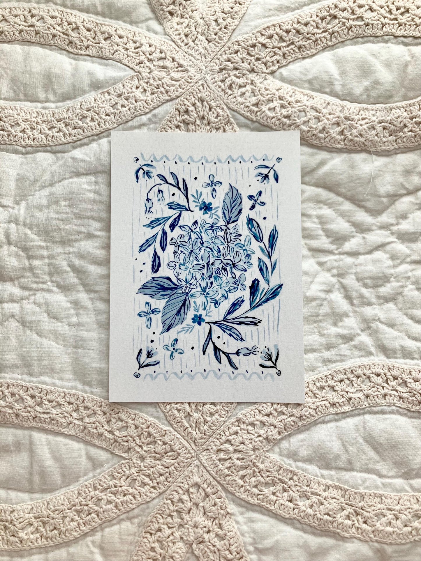 Hydrangea Study no. 1 Print