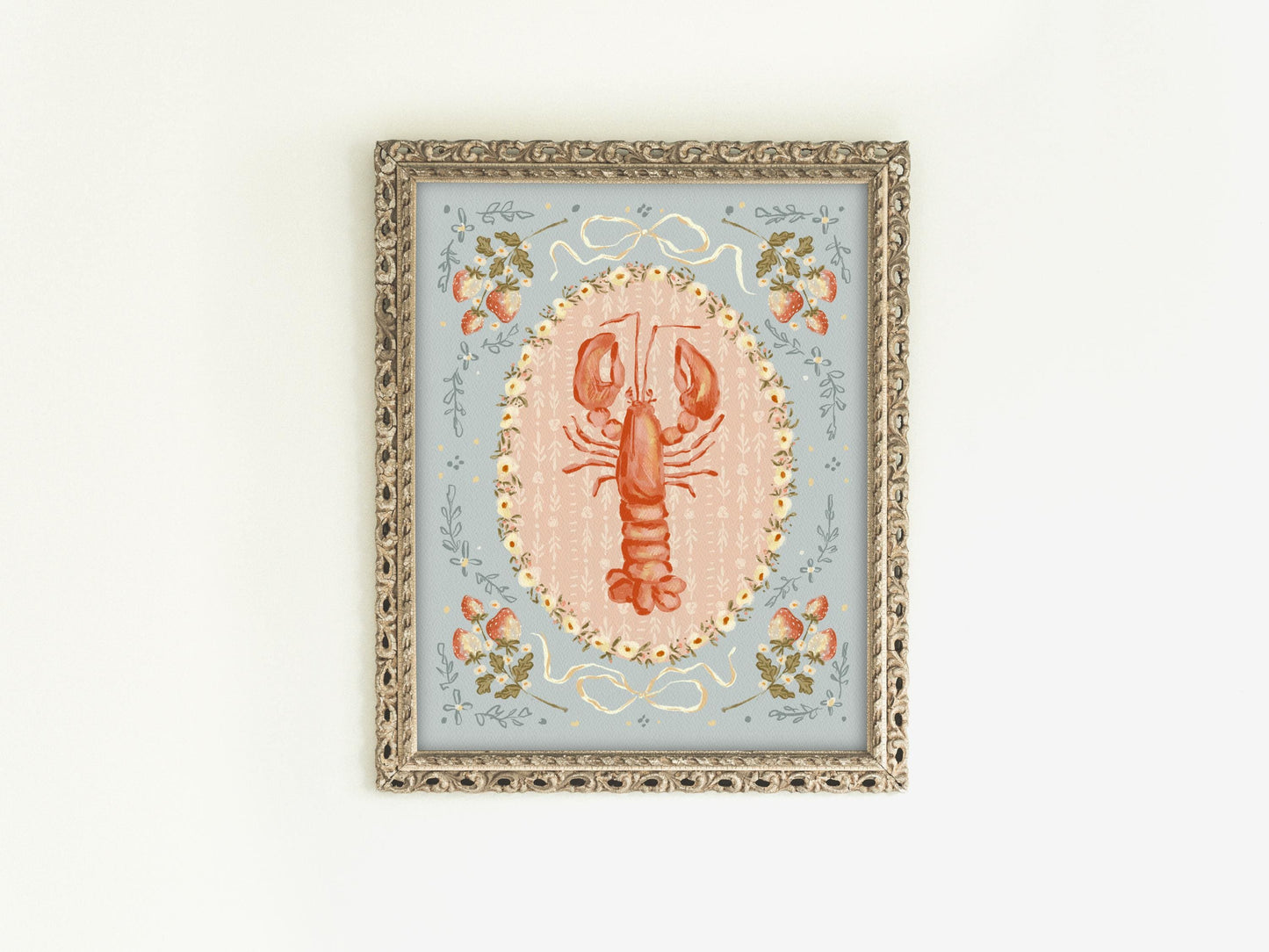 Berries and Lobsters No. 2 Print