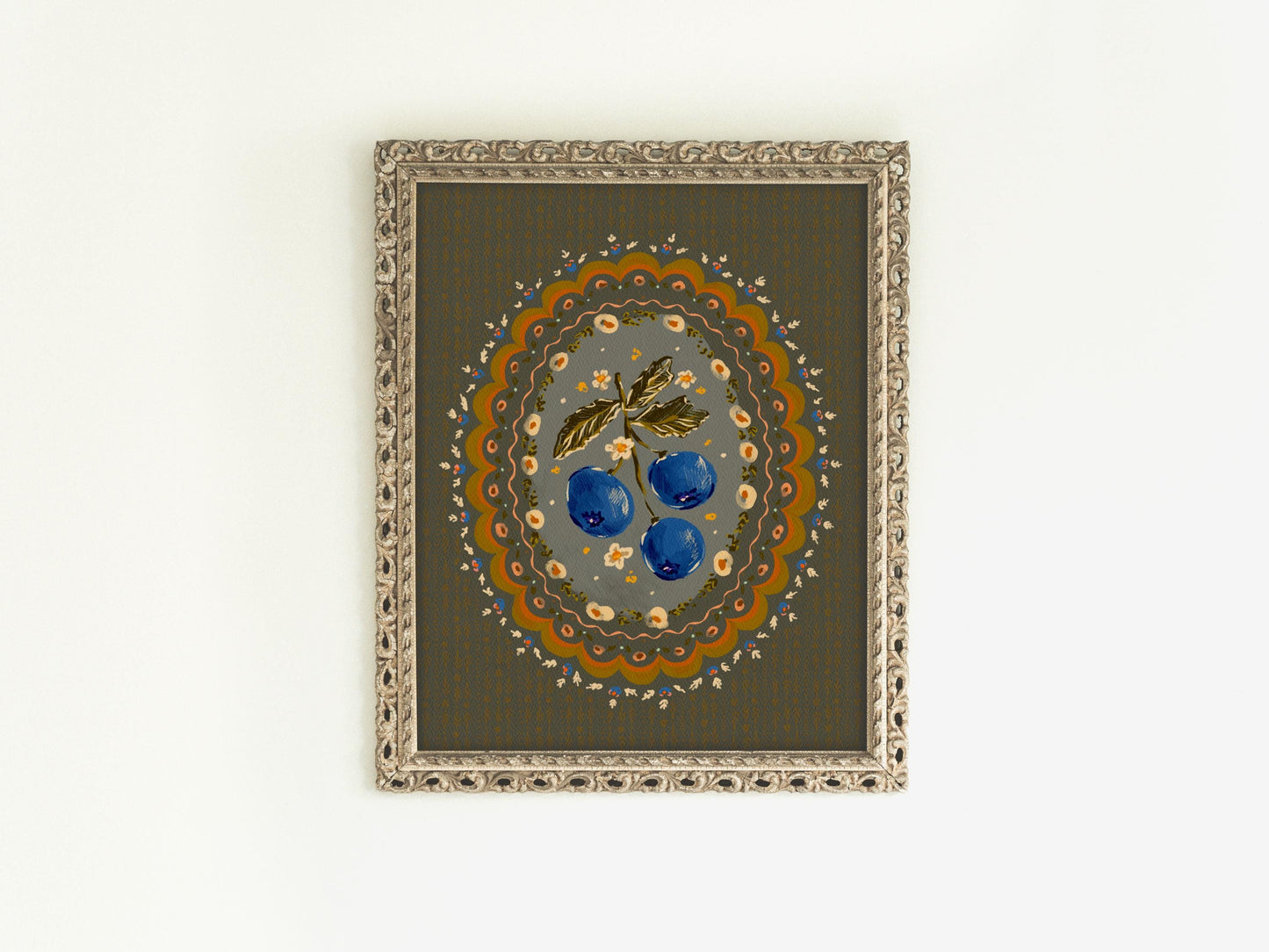 Blueberry Harvest Print