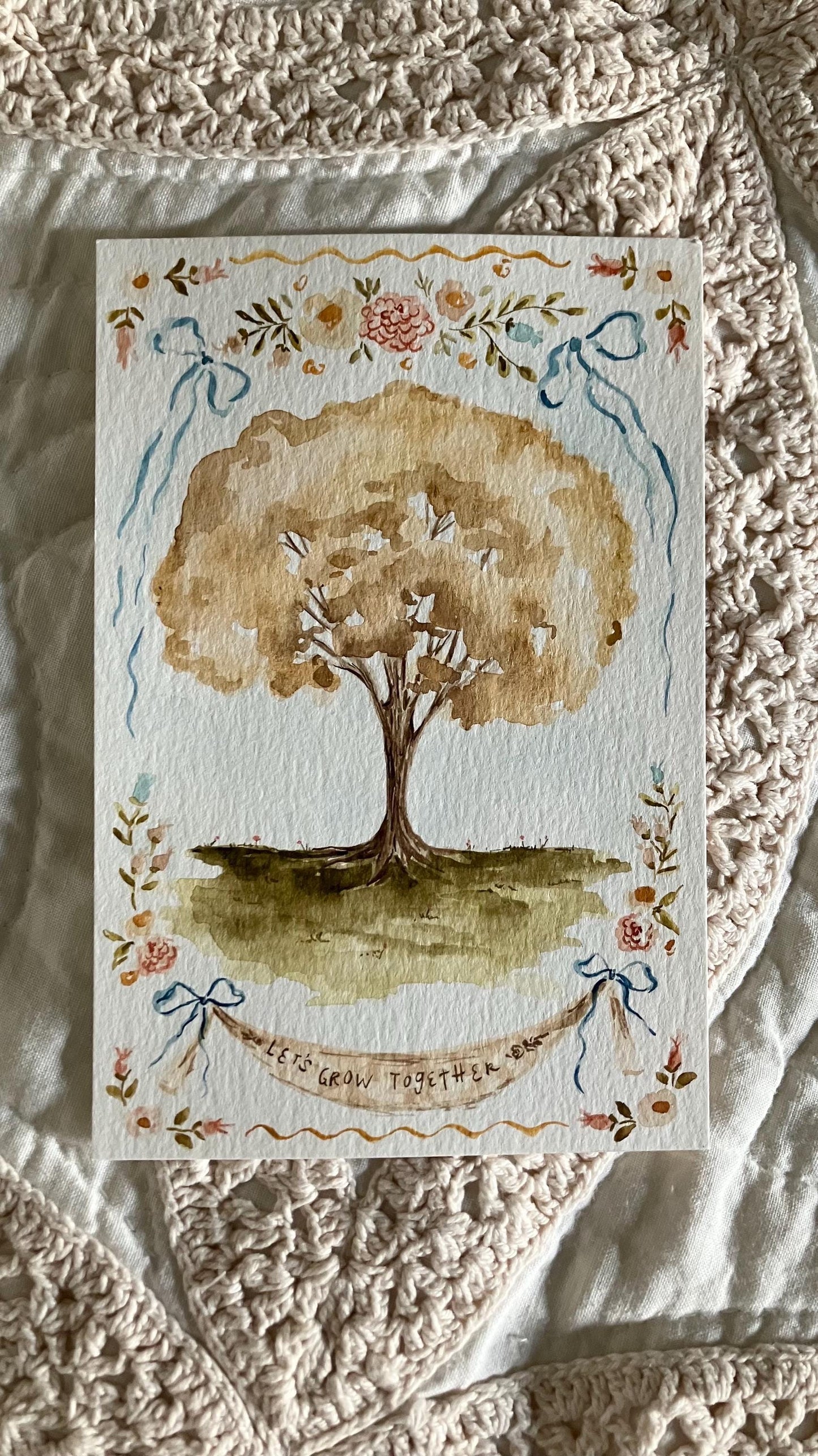 Let's Grow Together - Original Artwork