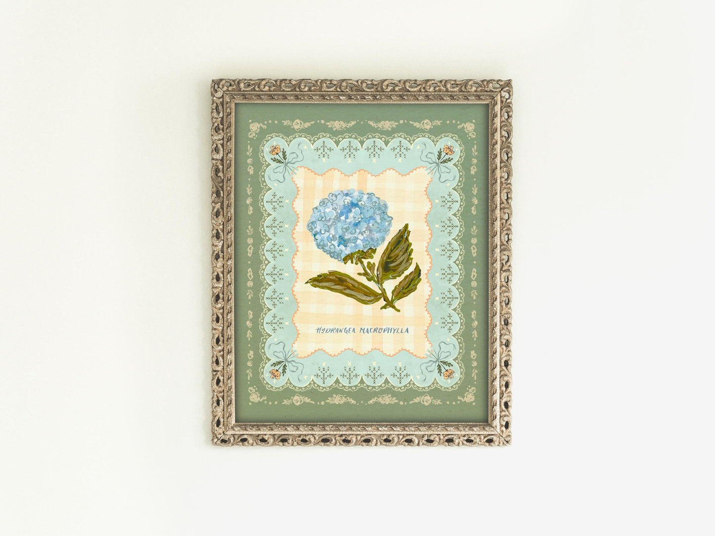 Autumnal Hydrangea Print