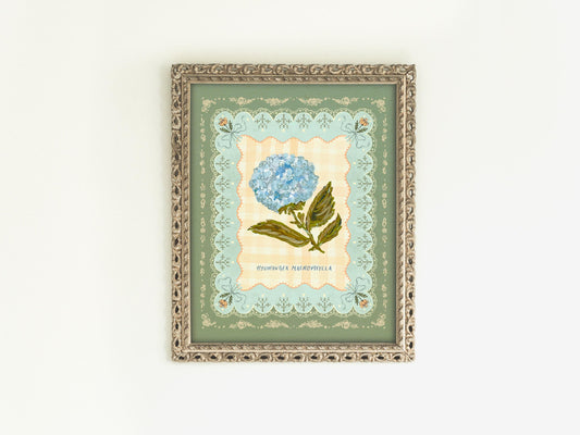 Autumnal Hydrangea Print