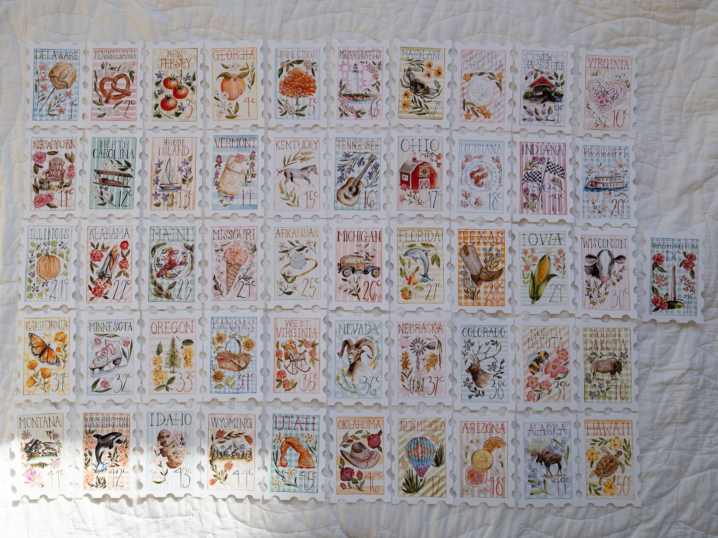 Stamp Print Bundle - 51 Prints