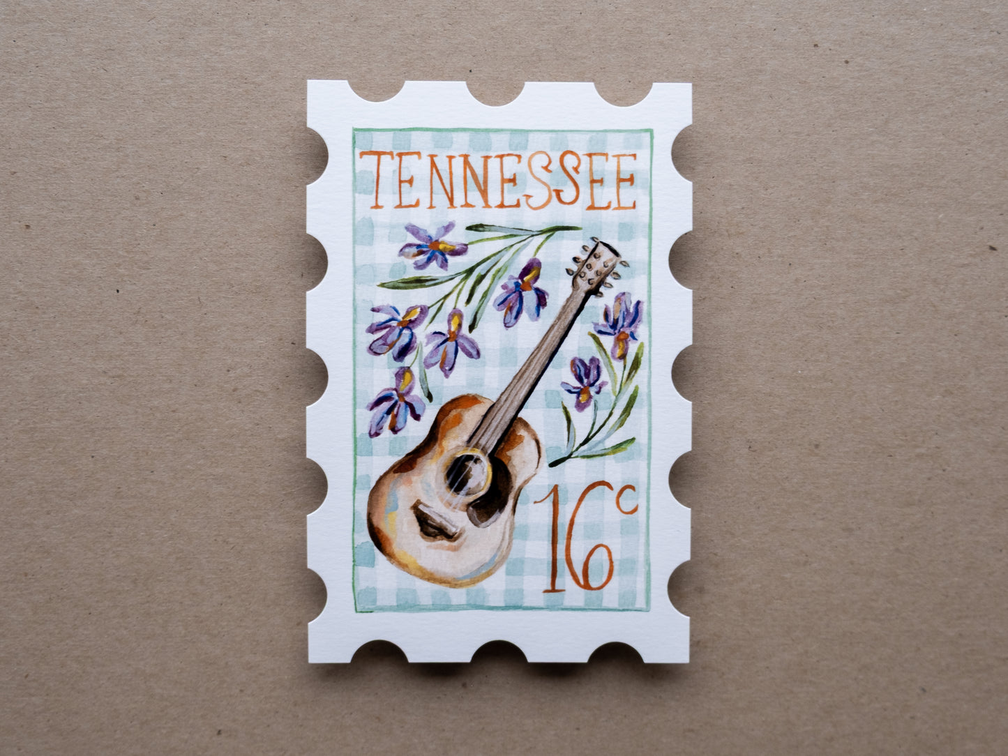 Tennessee Stamp Print