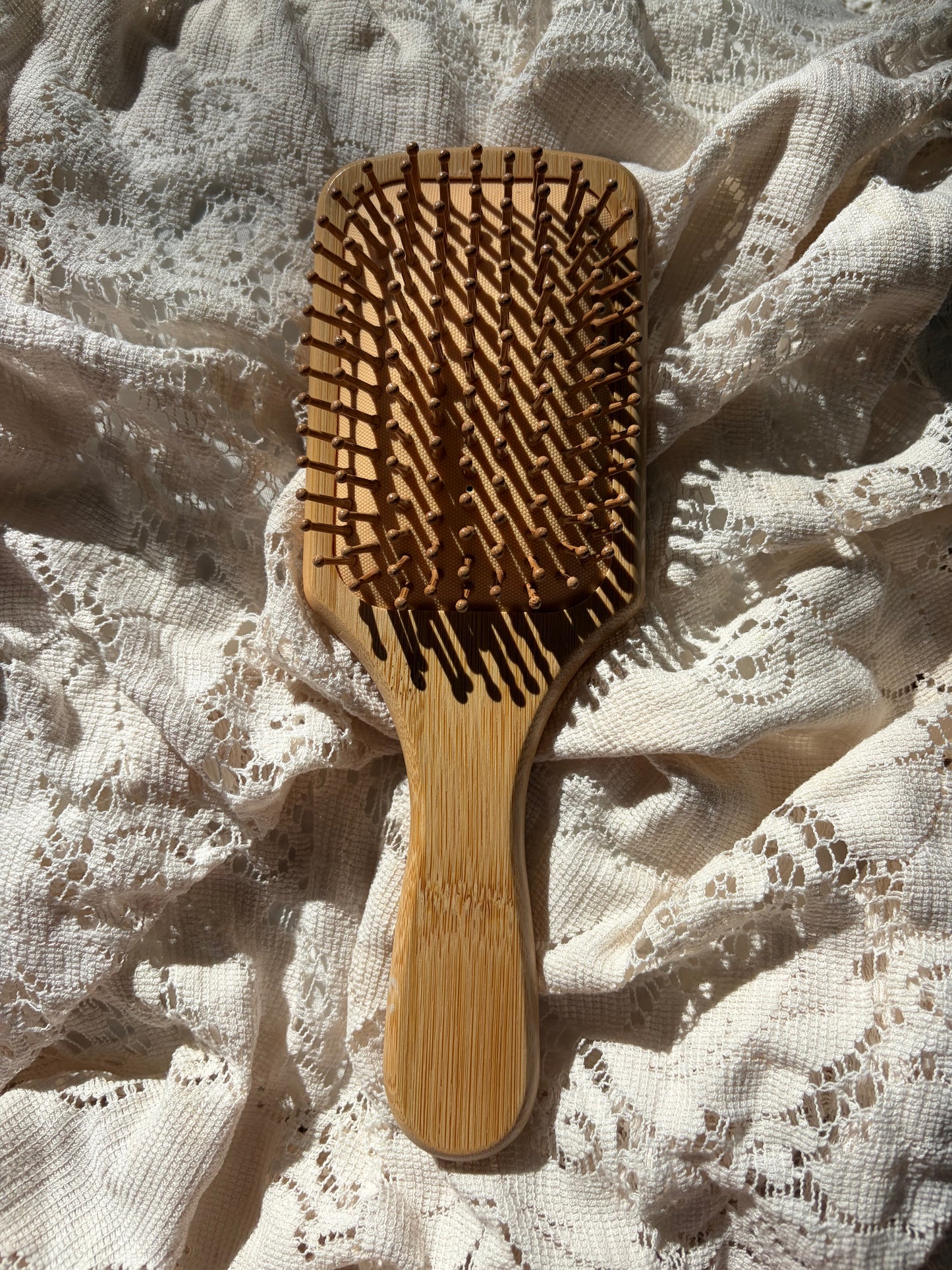 Portland Headlight no. 3 Hand Painted Hairbrush