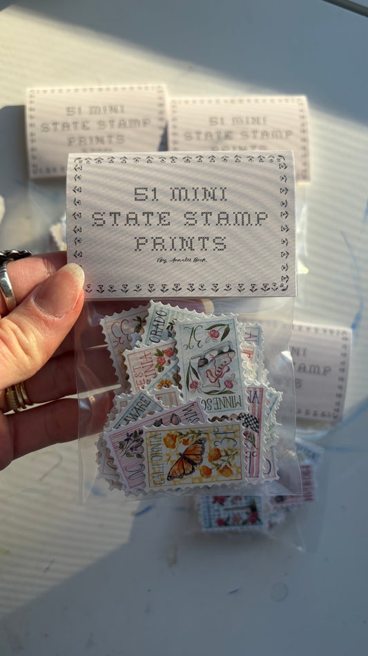 Mini Stamp Print Bundle