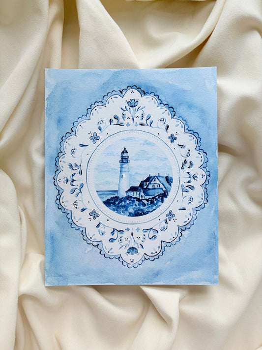 Portland Headlight no. 6 Print
