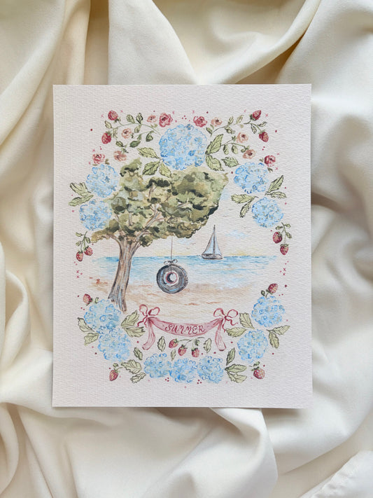 Summer Nostalgia Print