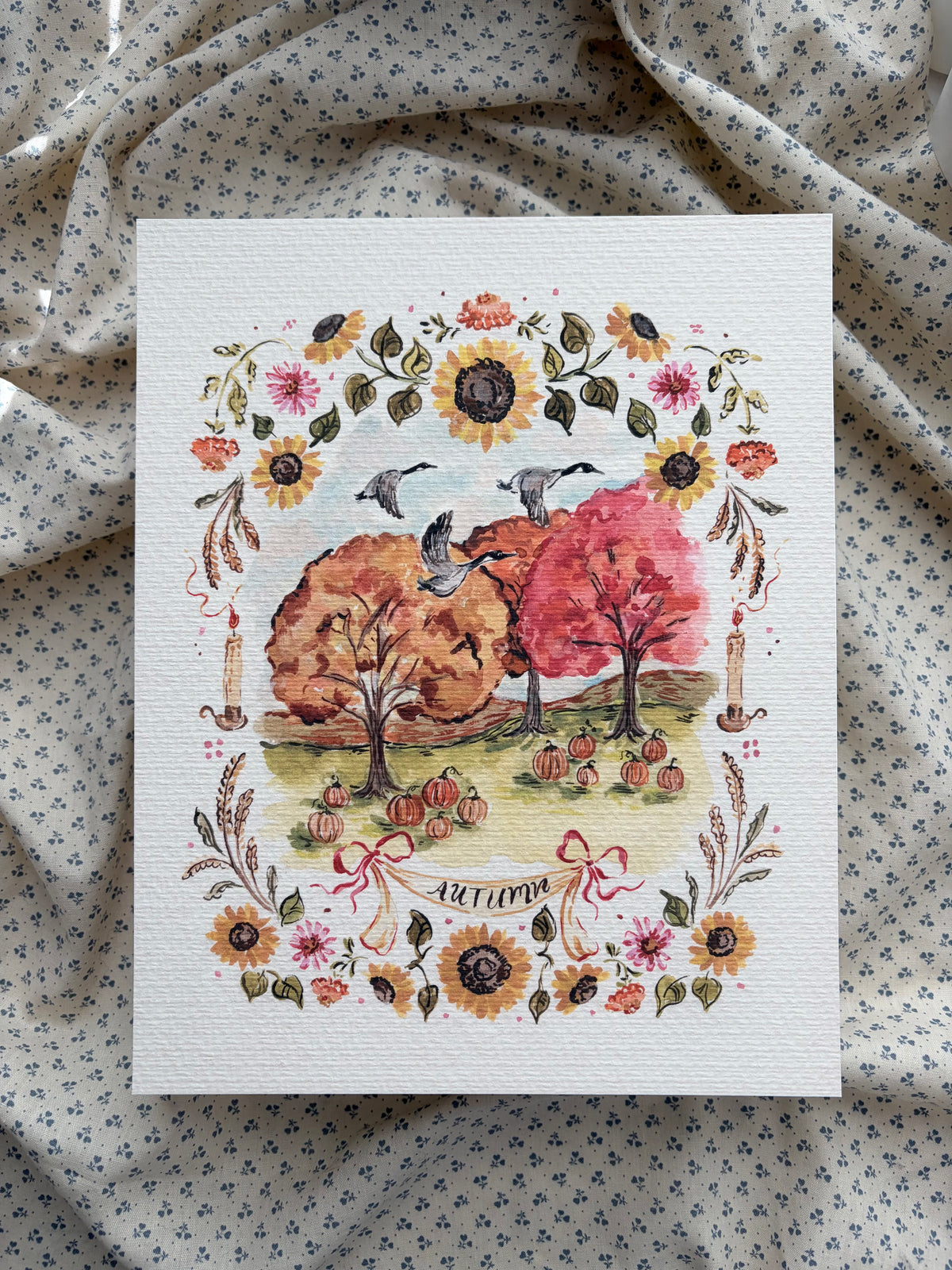 Autumn Nostalgia Print