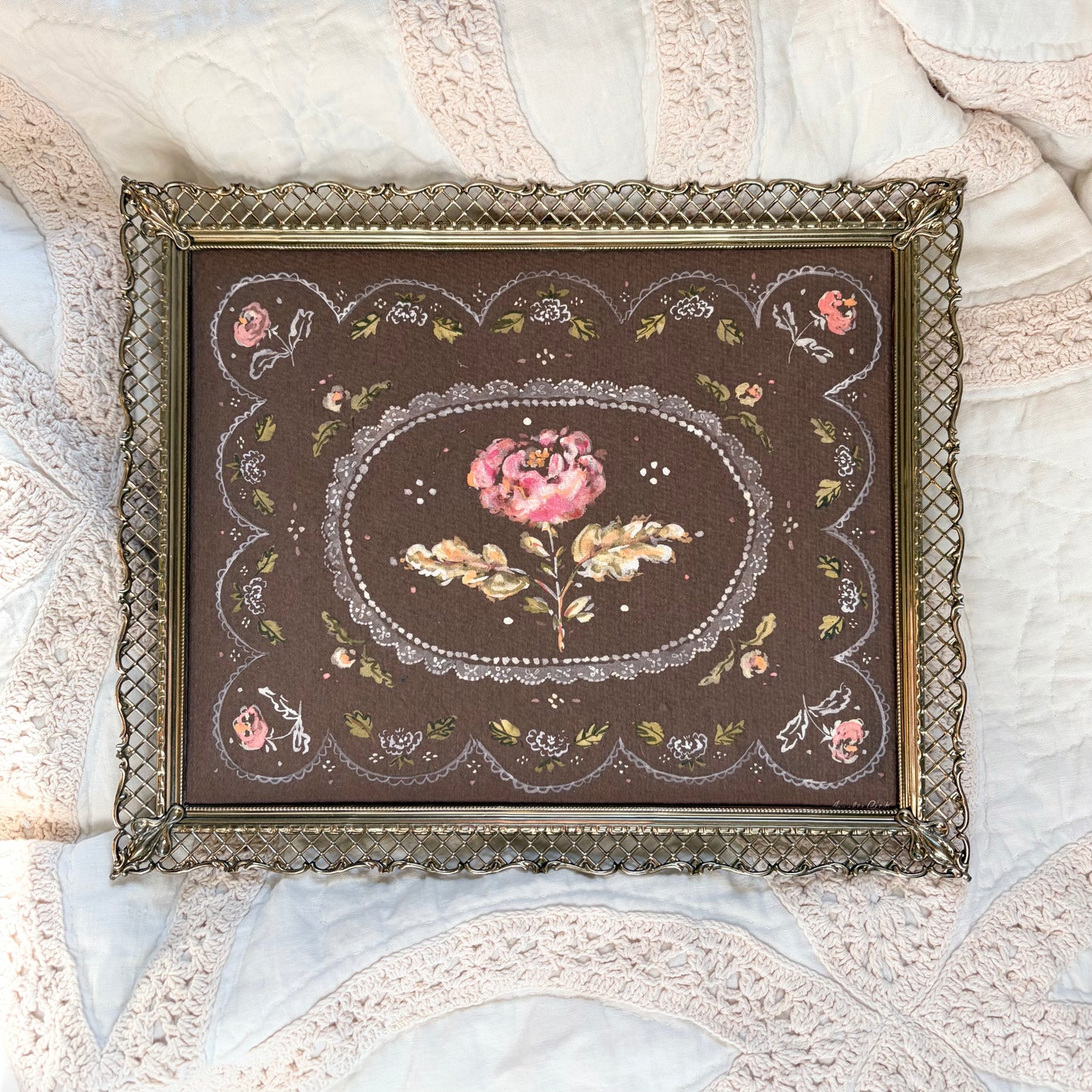 Cottage Floral Study no. 1 Print