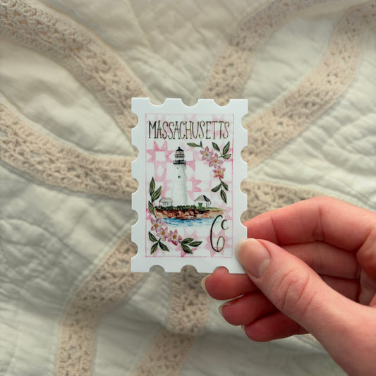 Massachusetts Sticker