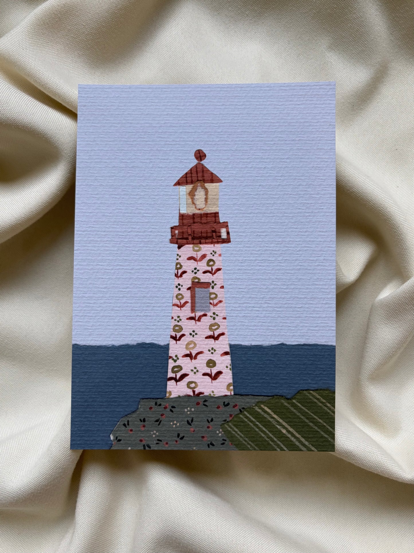 Collage Lighthouse Studies no.2 Print