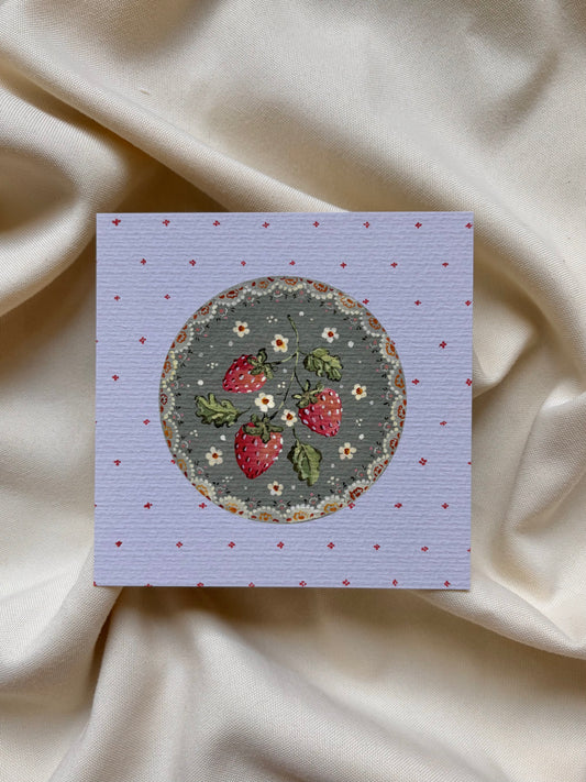 Strawberry Harvest Print