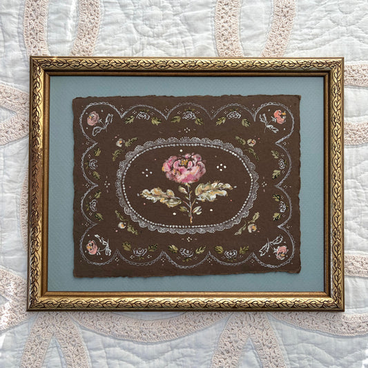 Cottage Floral Study no. 1 - Original Art