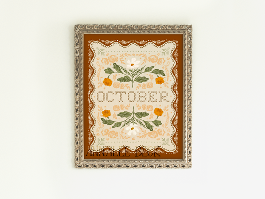 October Print