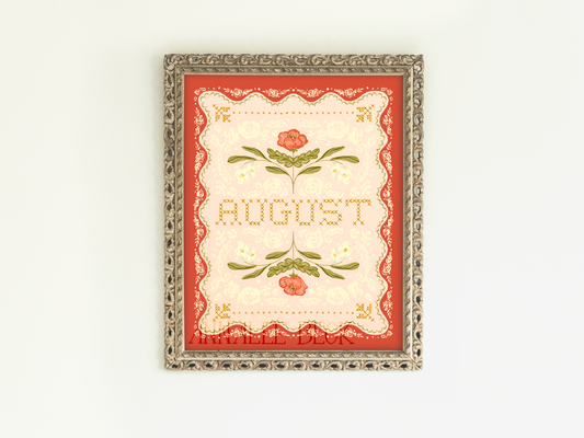 August Print