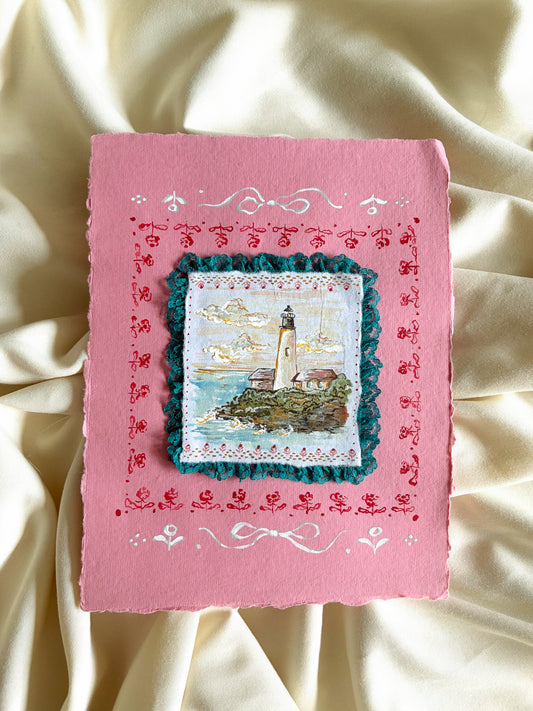 Portland Headlight no.9 - Original Art