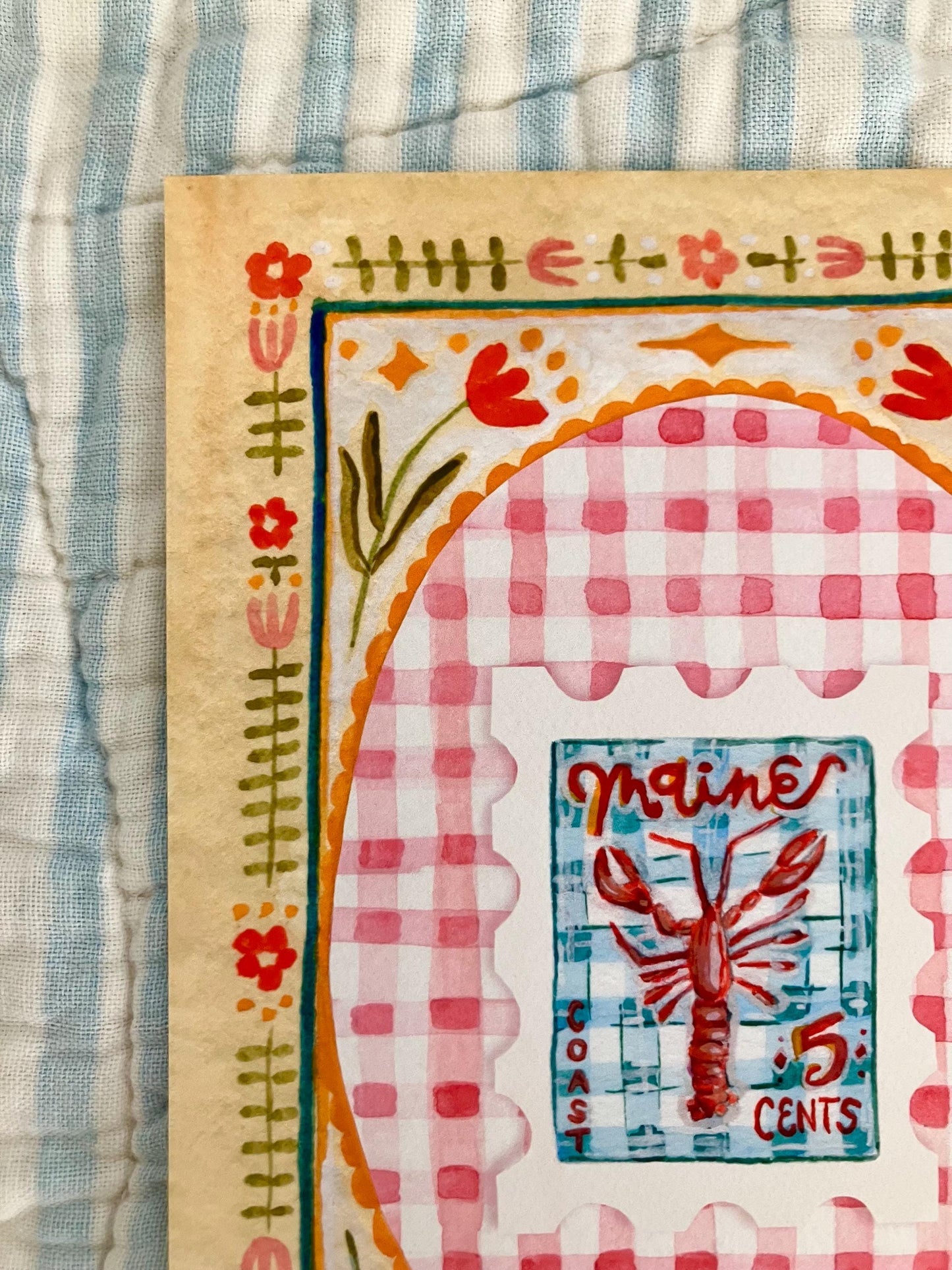 Greetings from Maine Print