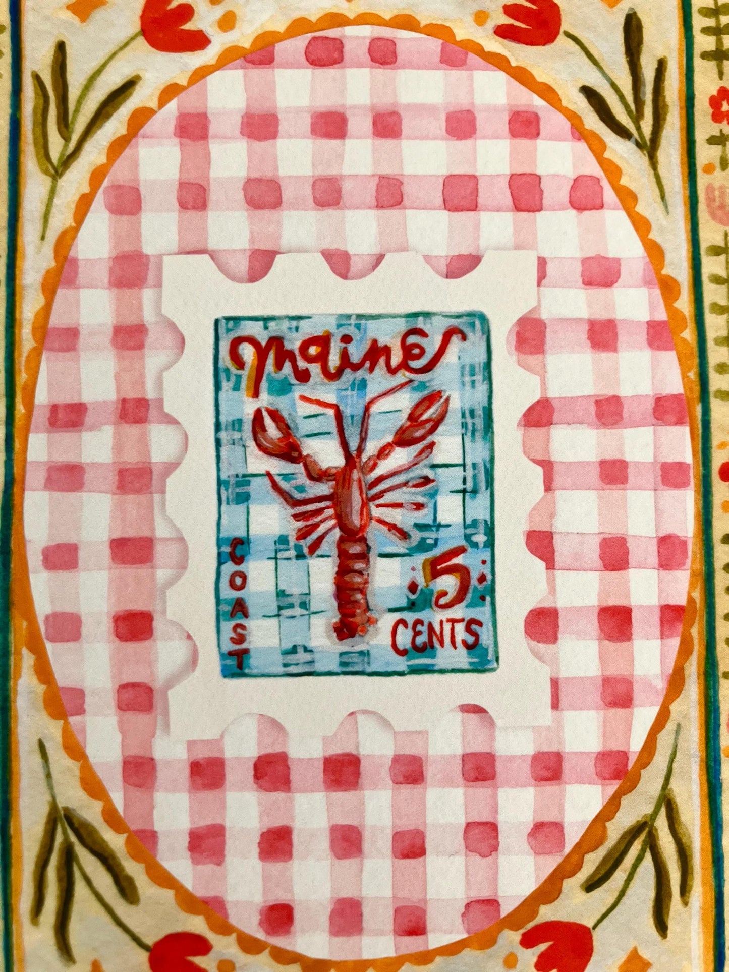 Greetings from Maine Print