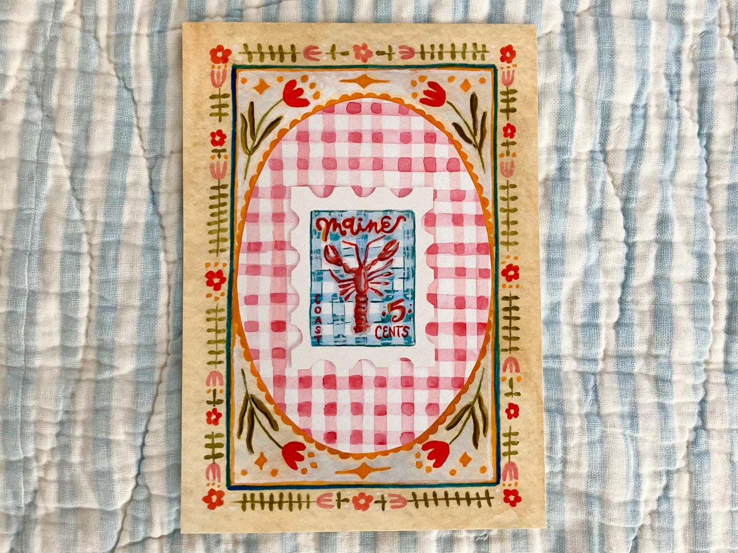 Greetings from Maine Print