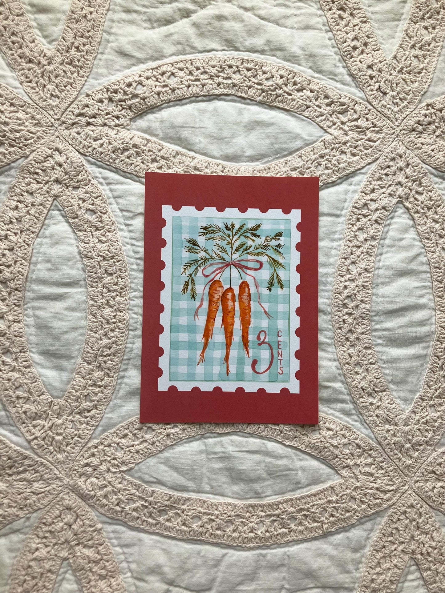 Carrot Postage Print