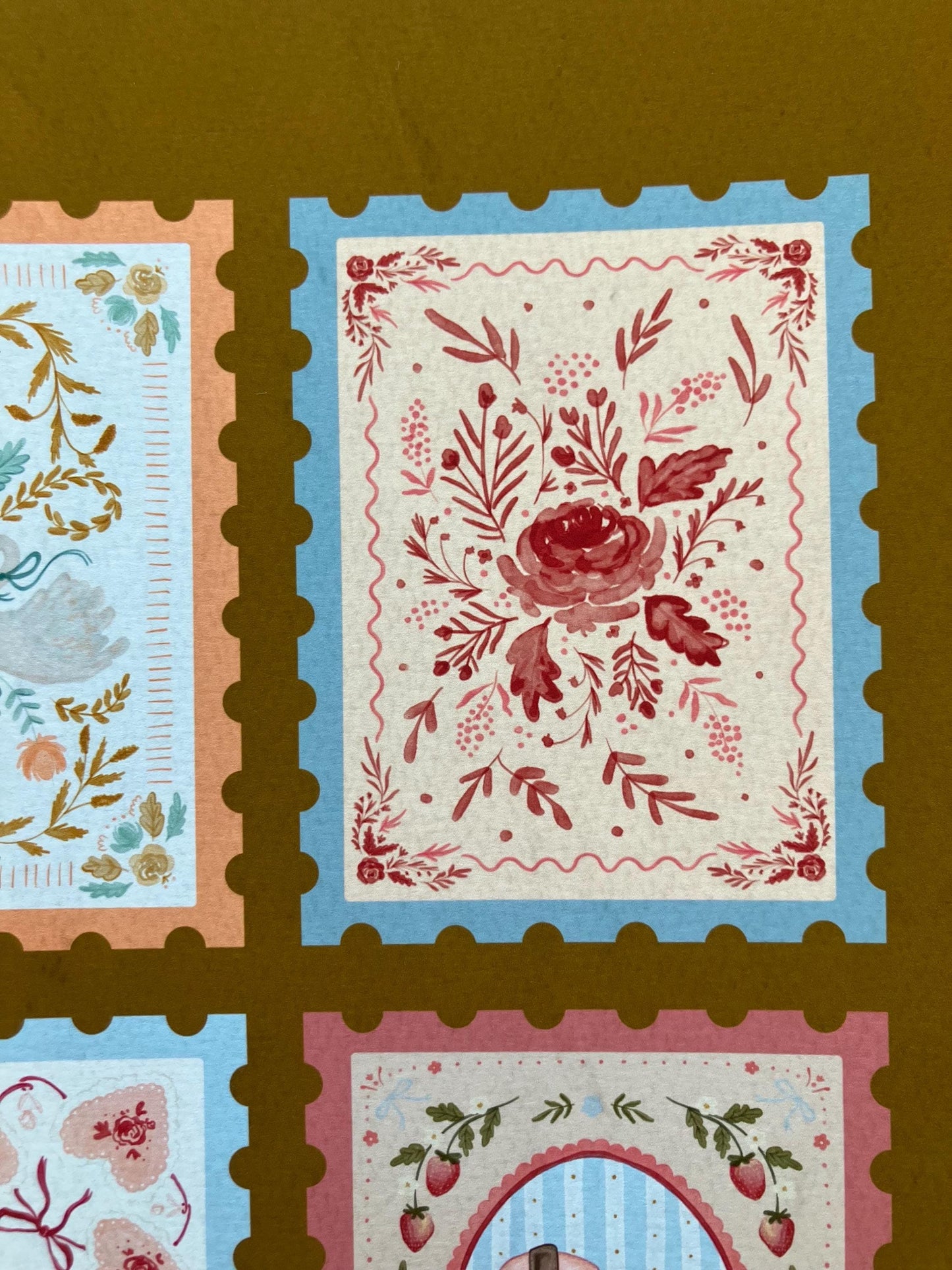 Vintage Postage Print