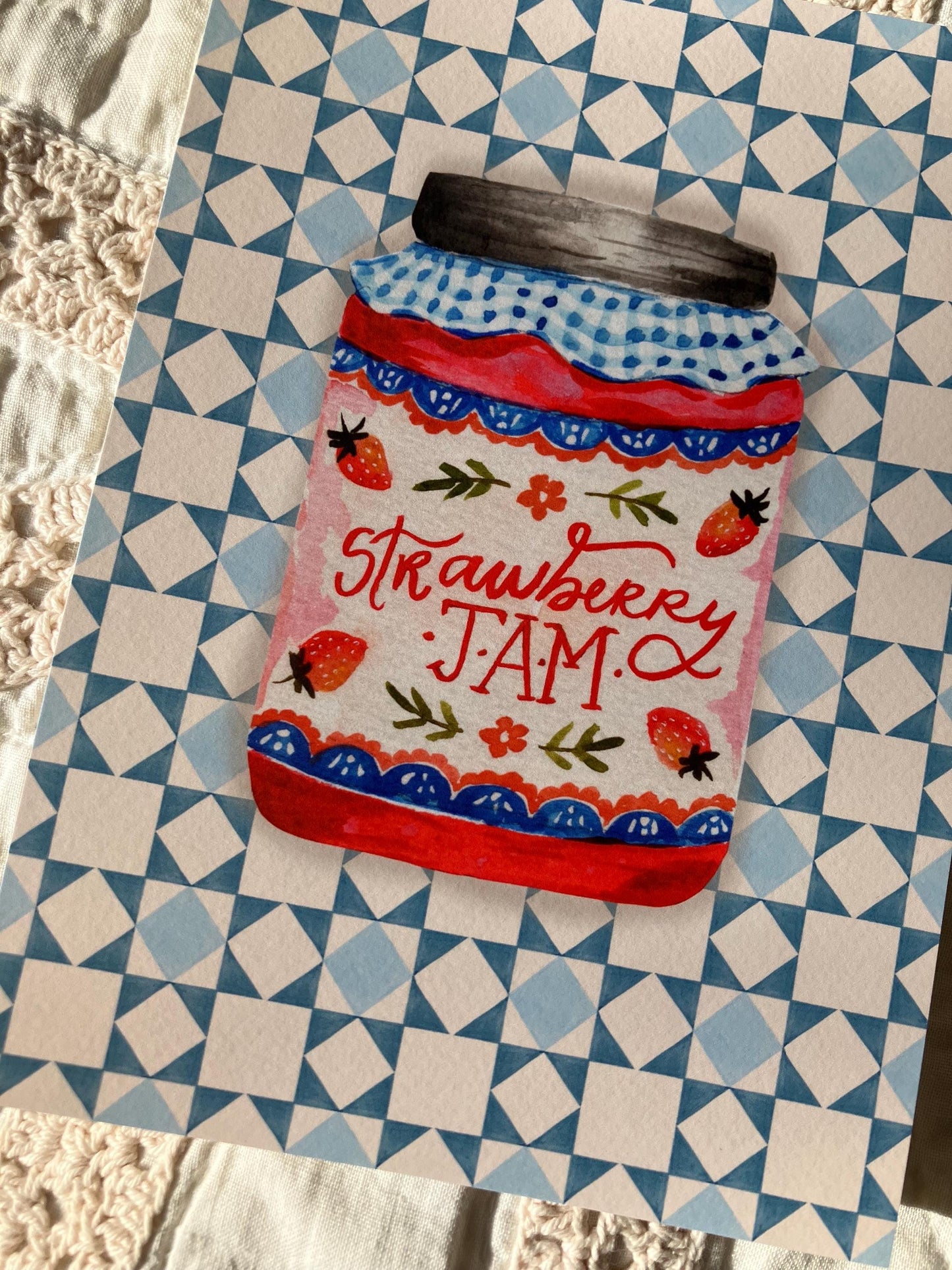 Strawberry Jam Print