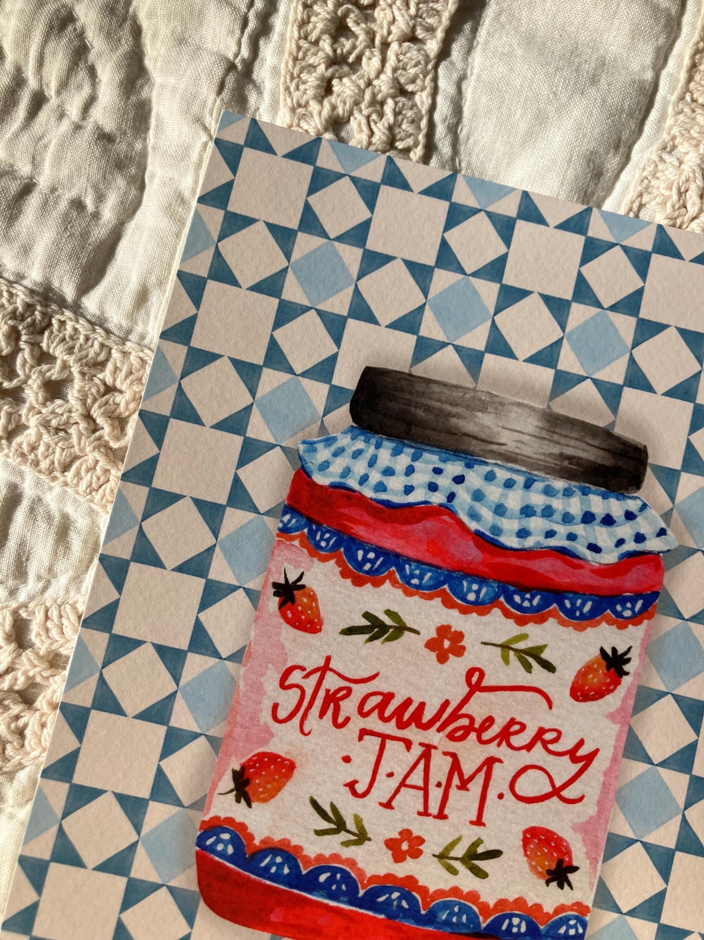 Strawberry Jam Print