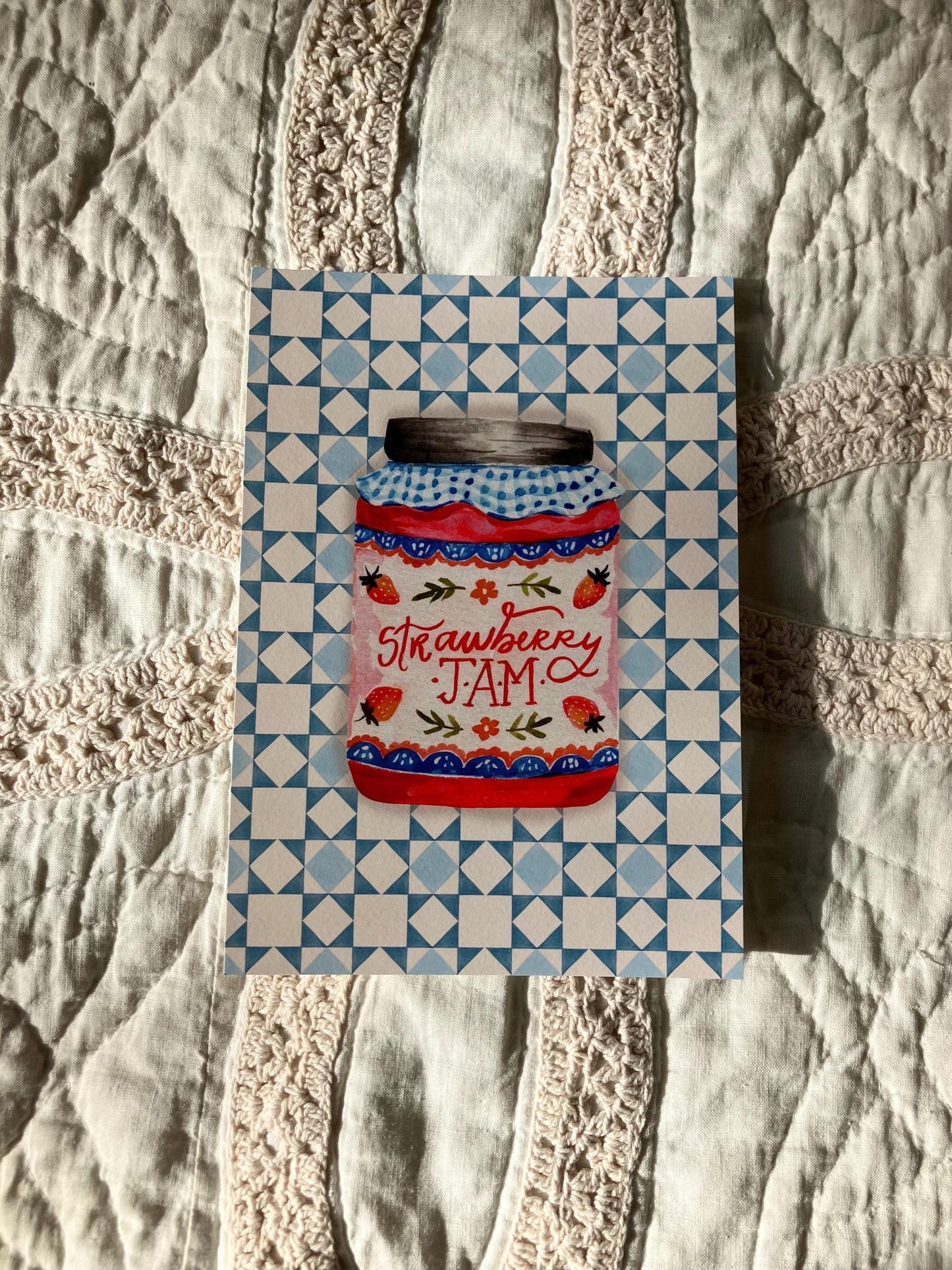 Strawberry Jam Print