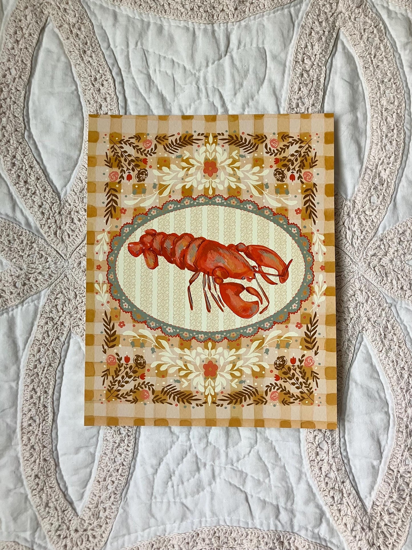 Summer Lobster Print