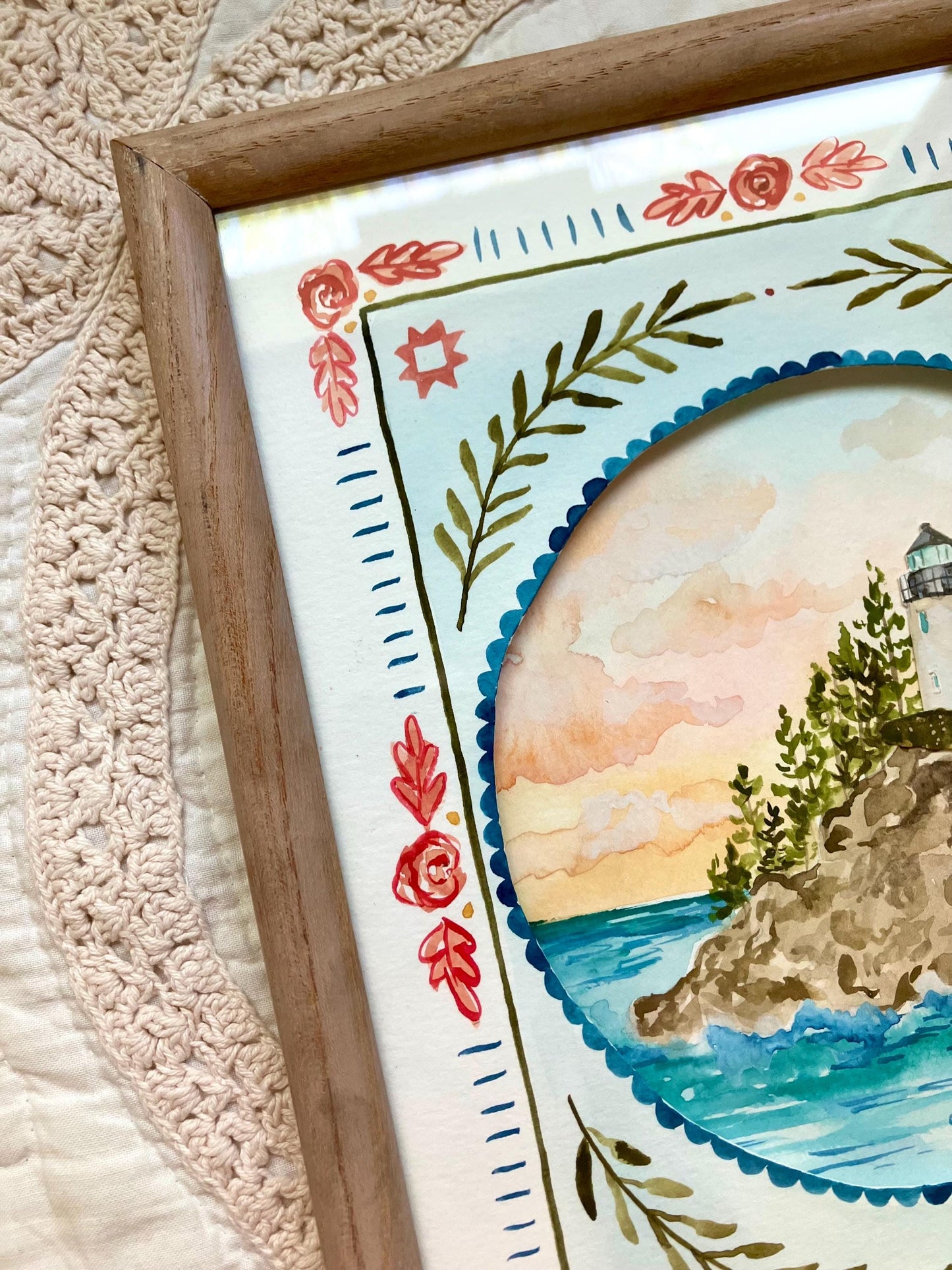 Bass Harbor Headlight no. 1 - Original Artwork