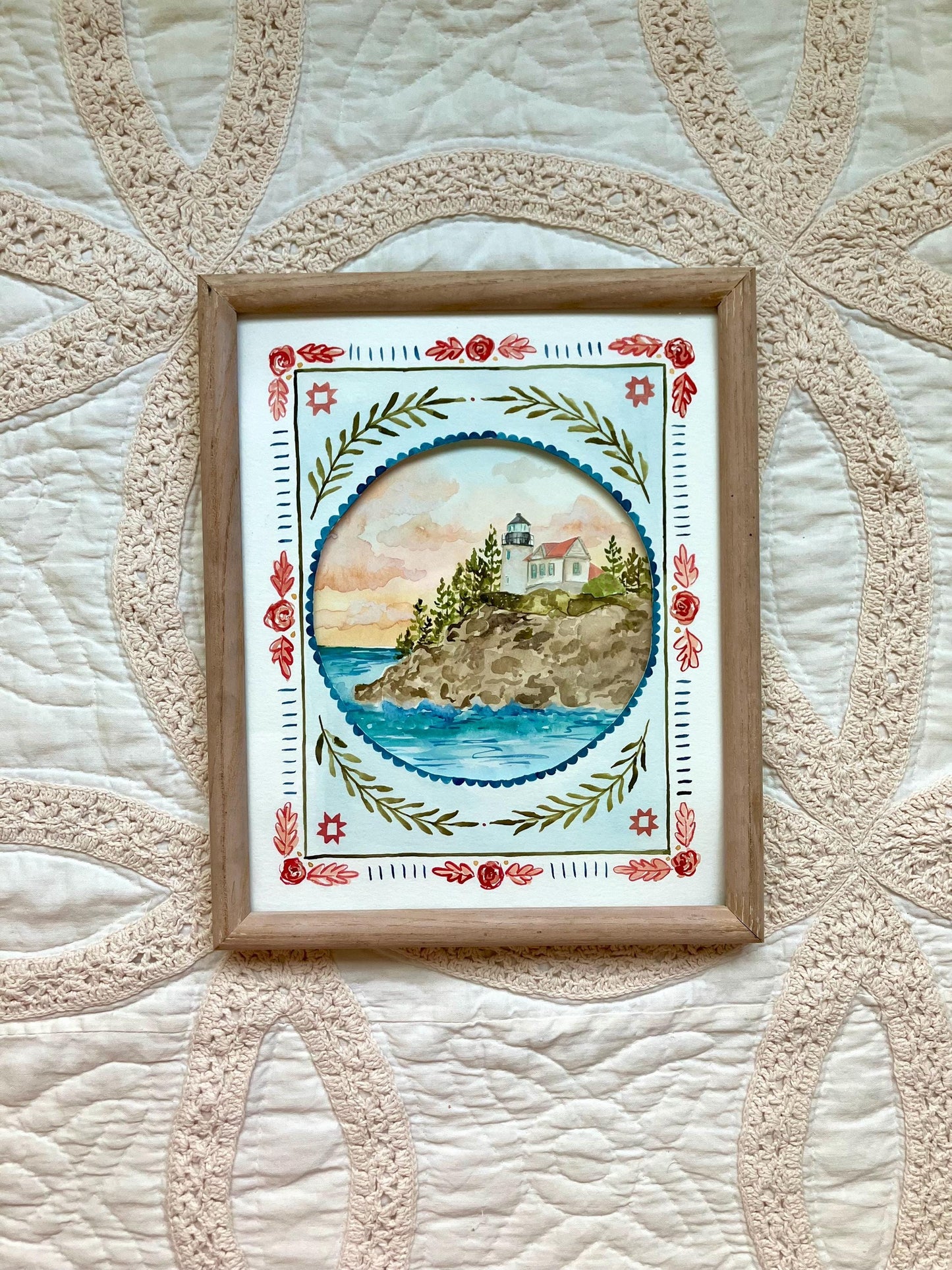 Bass Harbor Headlight no. 1 - Original Artwork