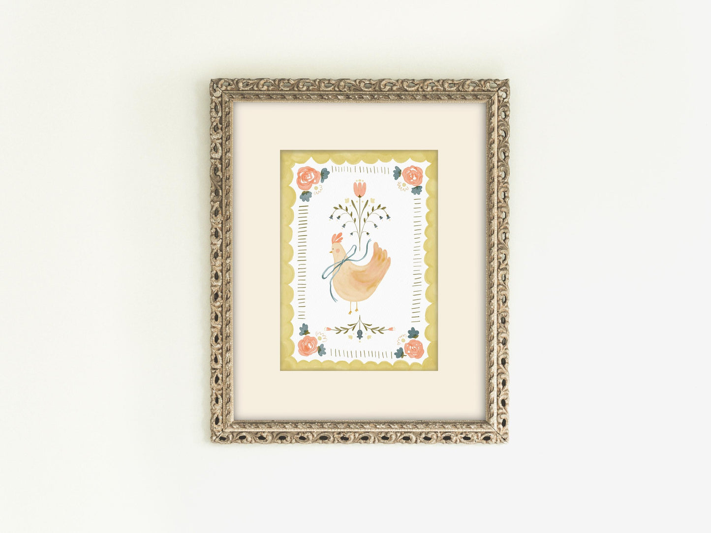 Happy Hen Print