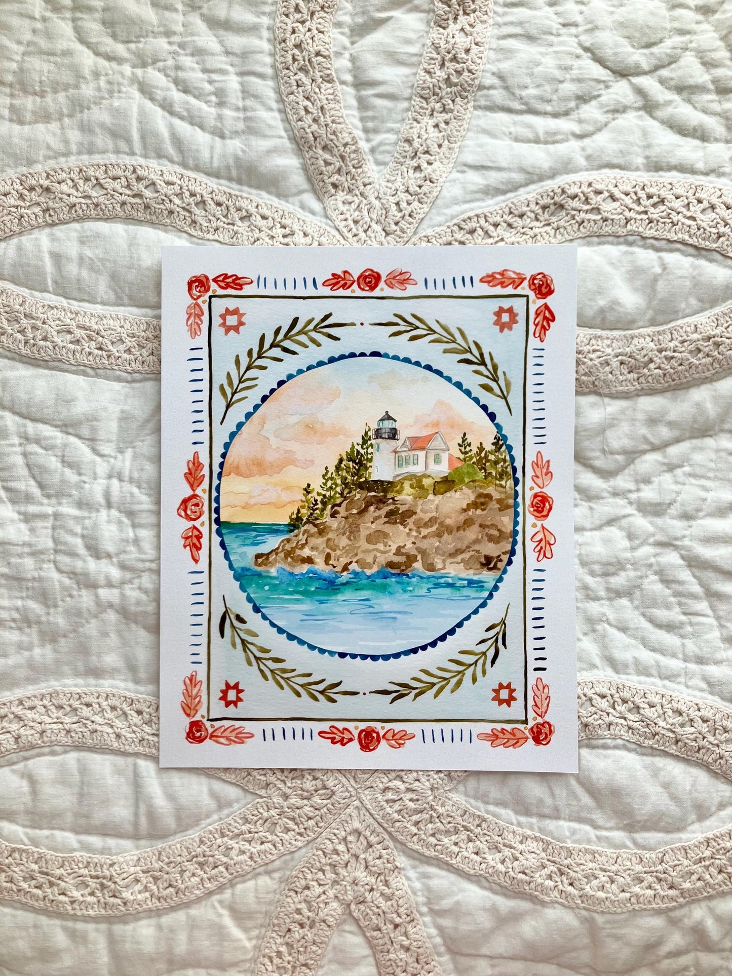 Bass Harbor Headlight no. 1 Print