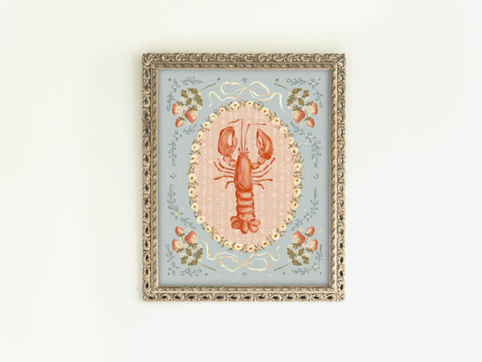 Berries and Lobsters No. 2 Print