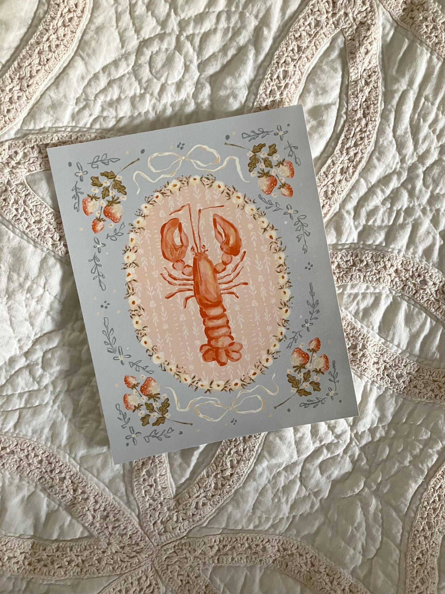 Berries and Lobsters No. 2 Print