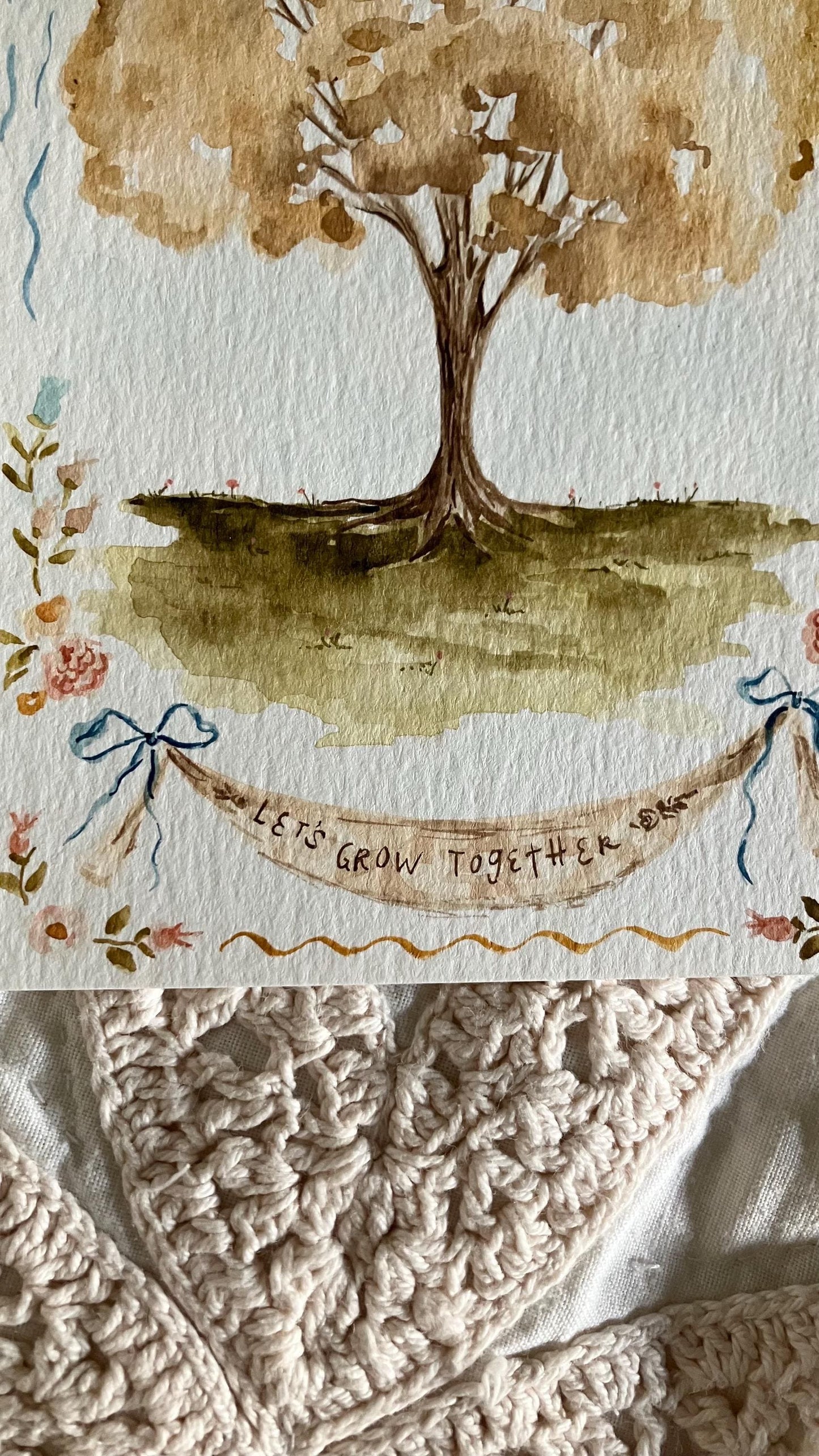 Let's Grow Together - Original Artwork